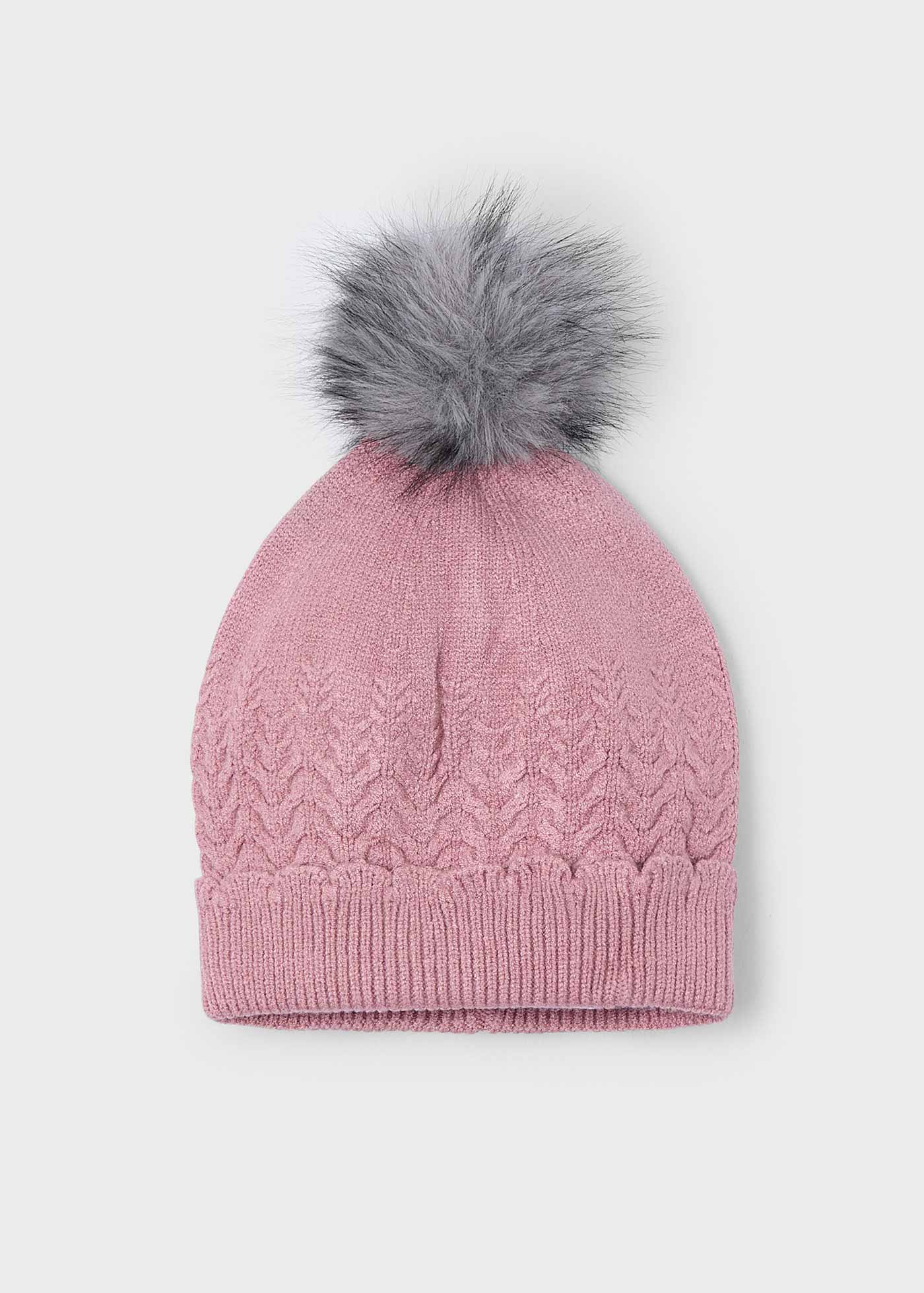 Girl Pom Pom Beanie Hat