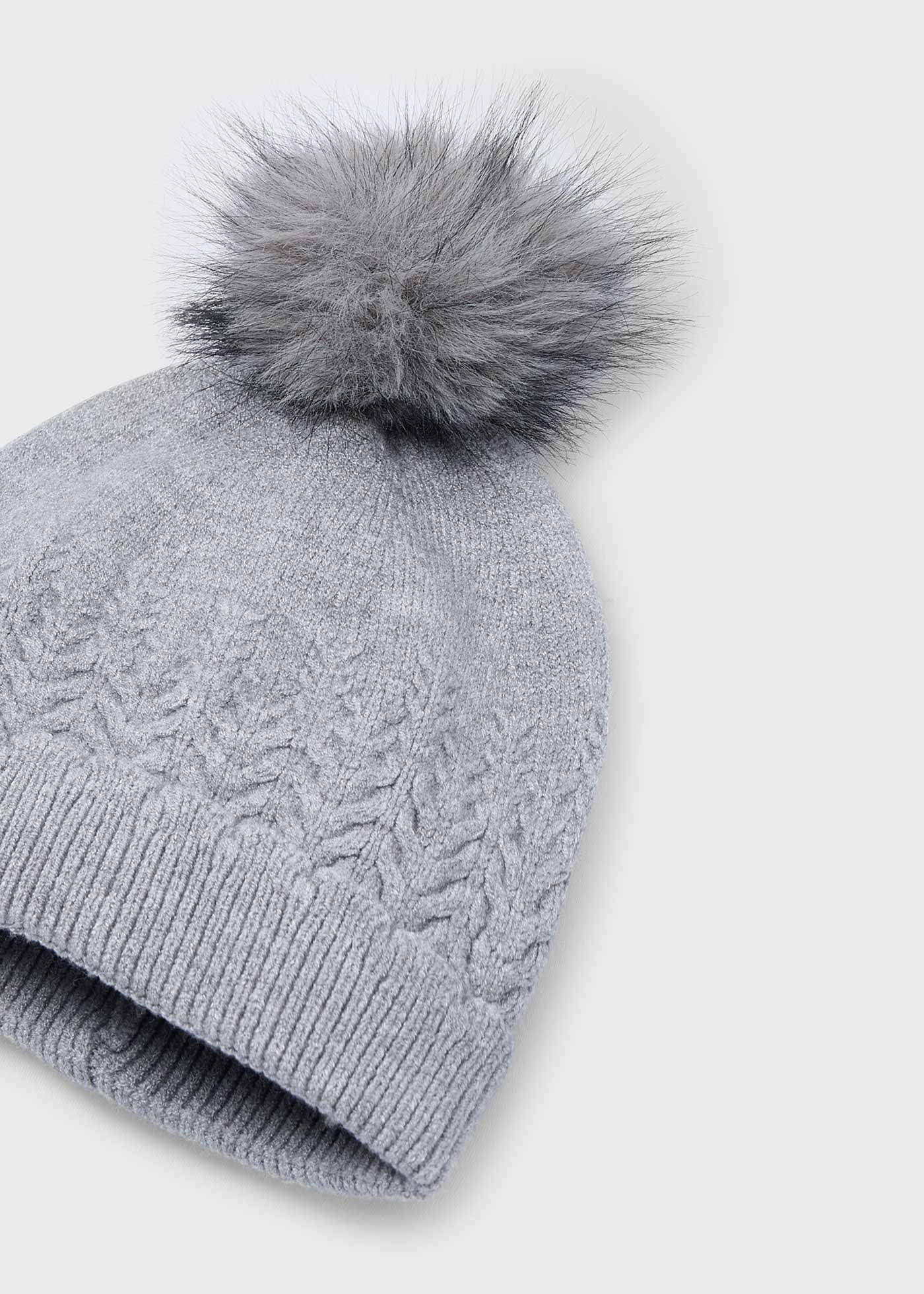 Girl Pom Pom Beanie Hat