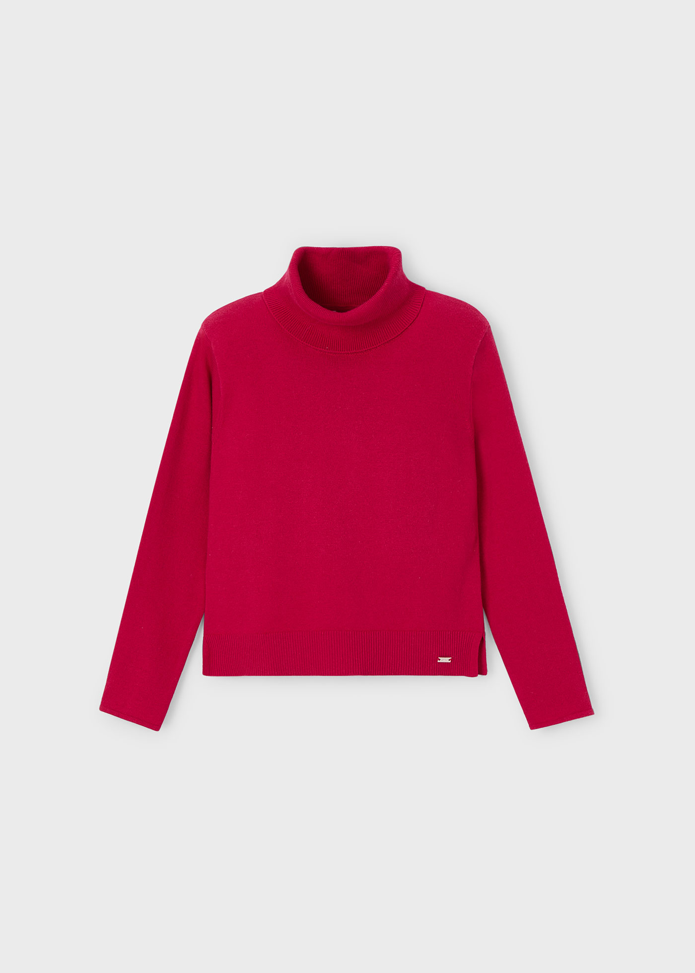 Pullover Stehkragen basic Mädchen
