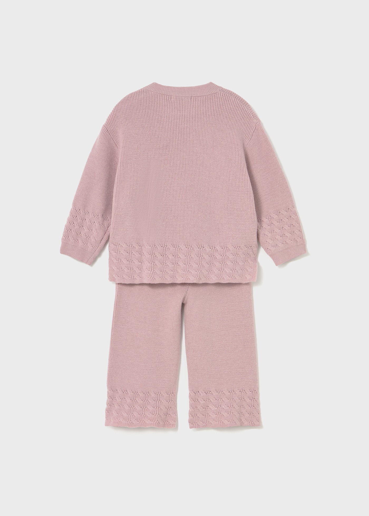 Conjunto tricot bebé