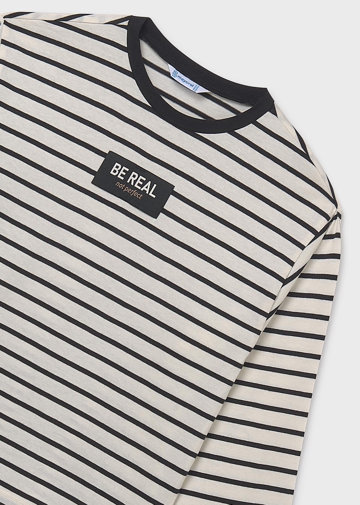 Camiseta oversize rayas unisex