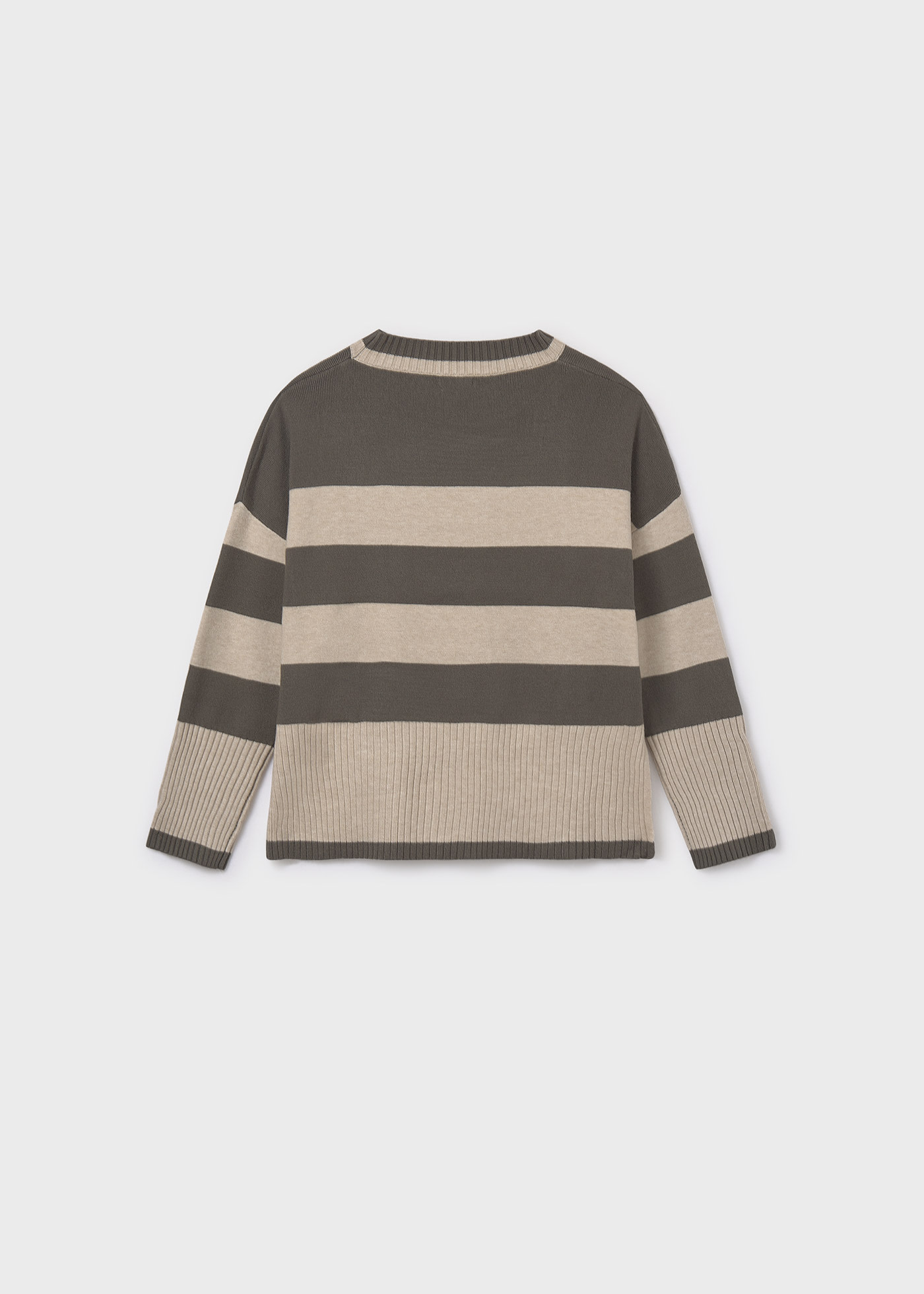 Girl Striped Knit Sweater