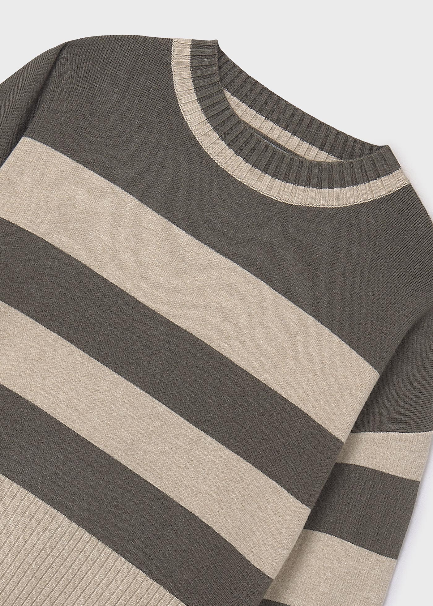 Girl Striped Knit Sweater