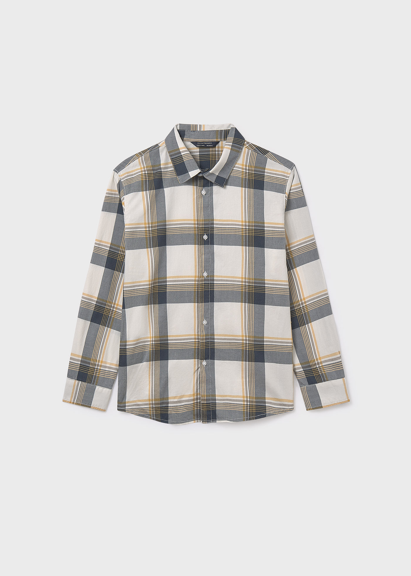 Boys check overshirt