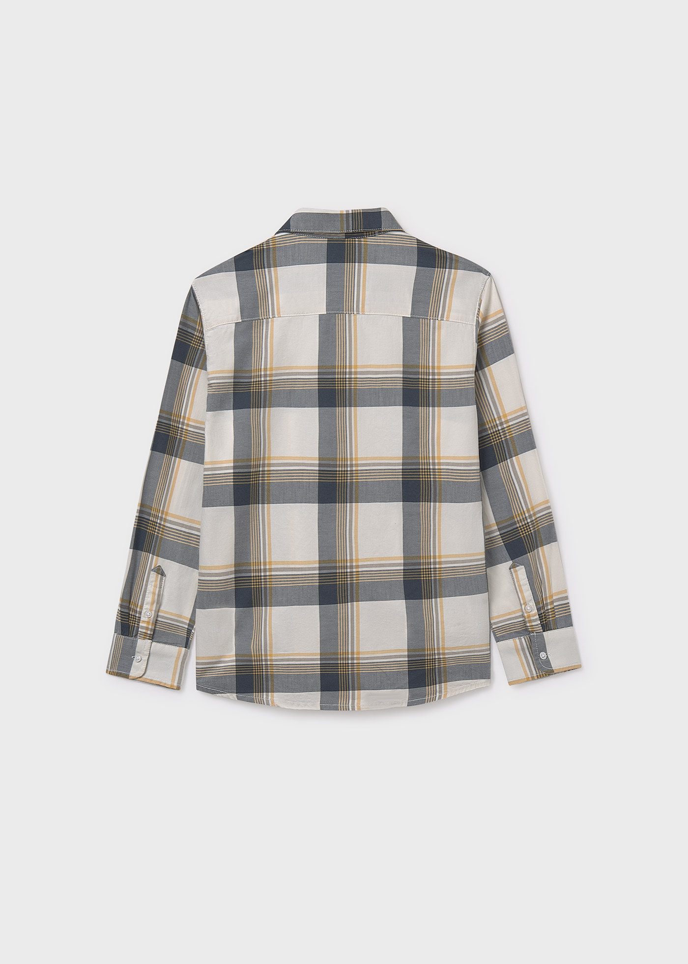Boys check overshirt