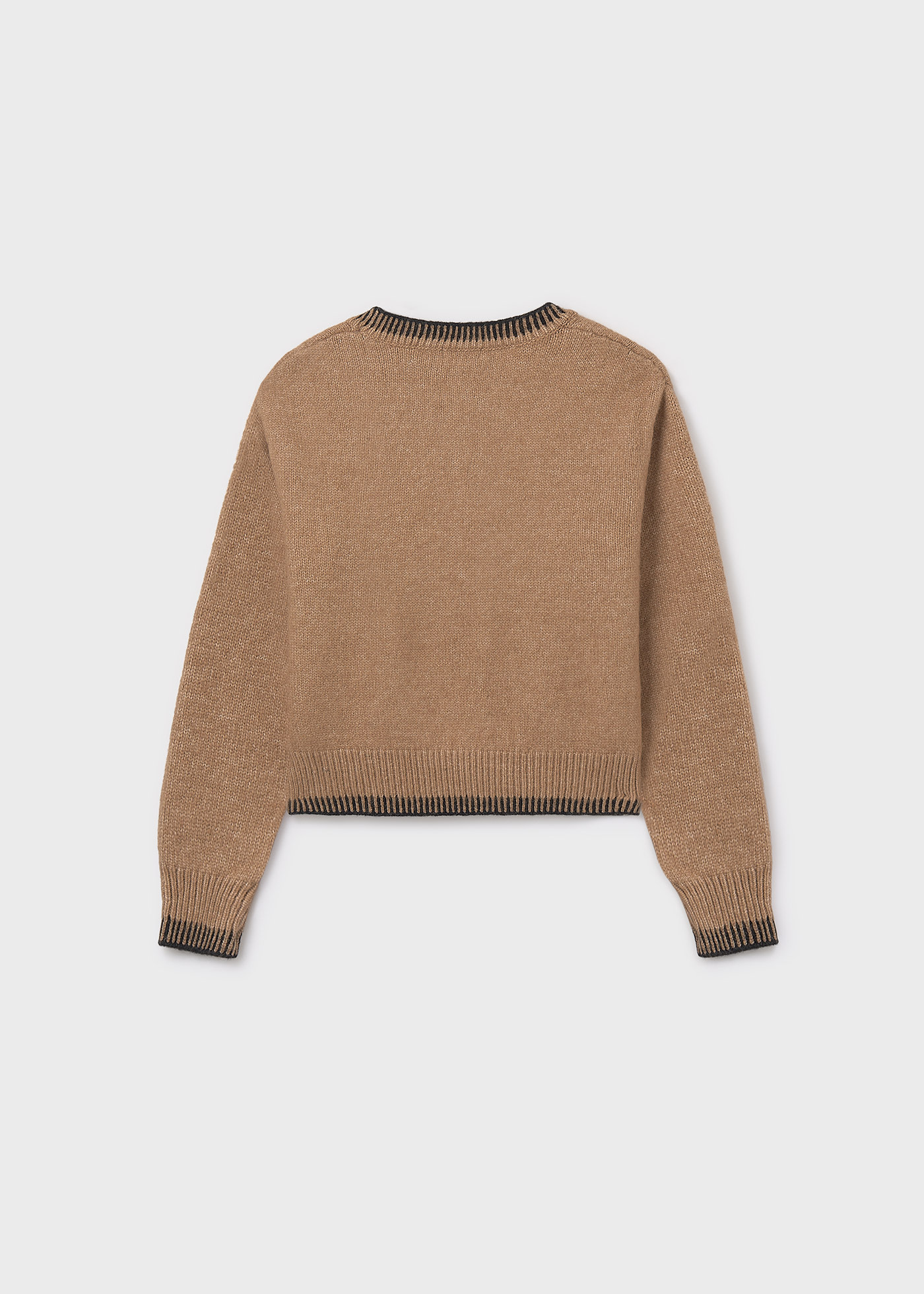 Pull jacquard fille