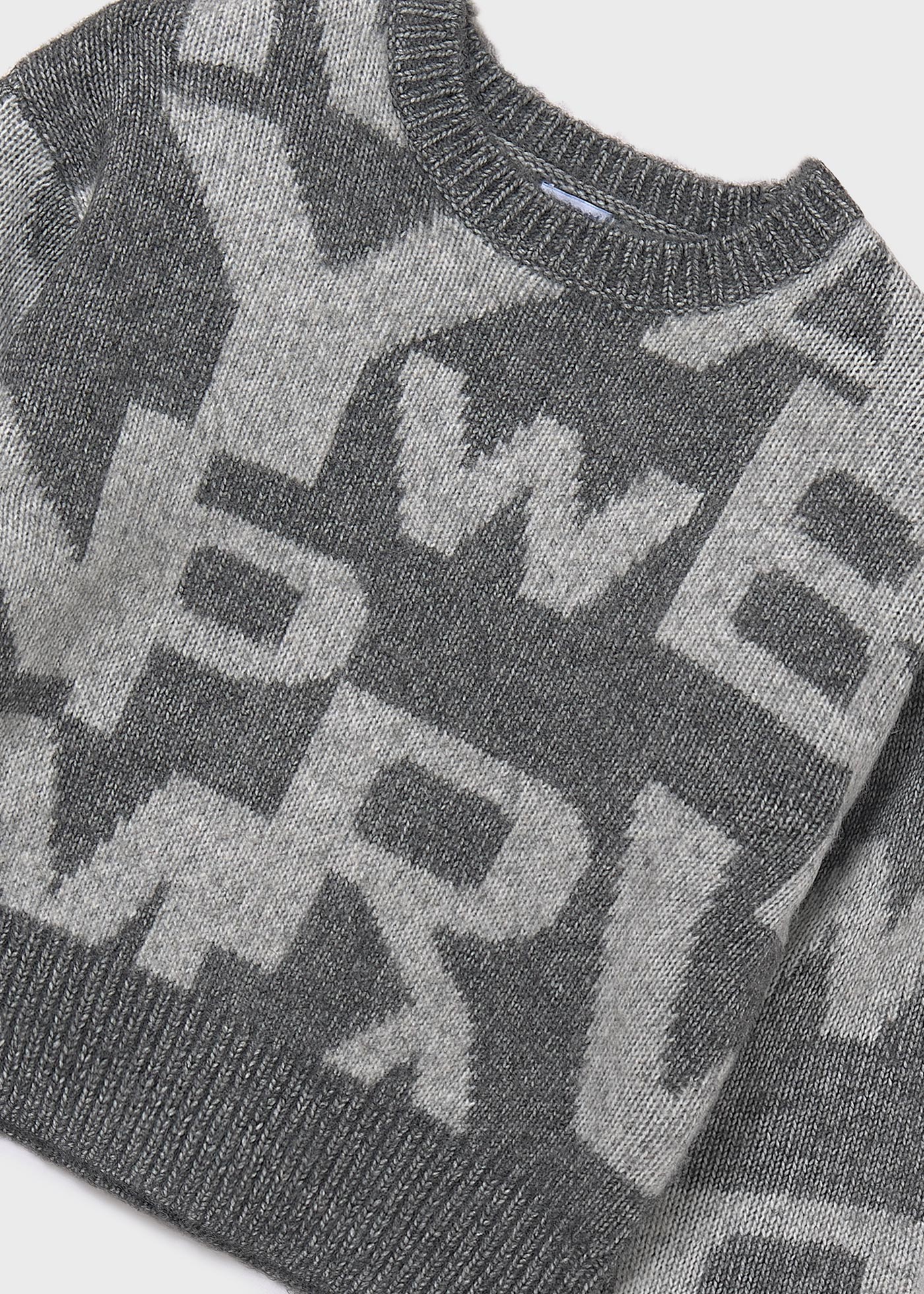 Pull jacquard fille