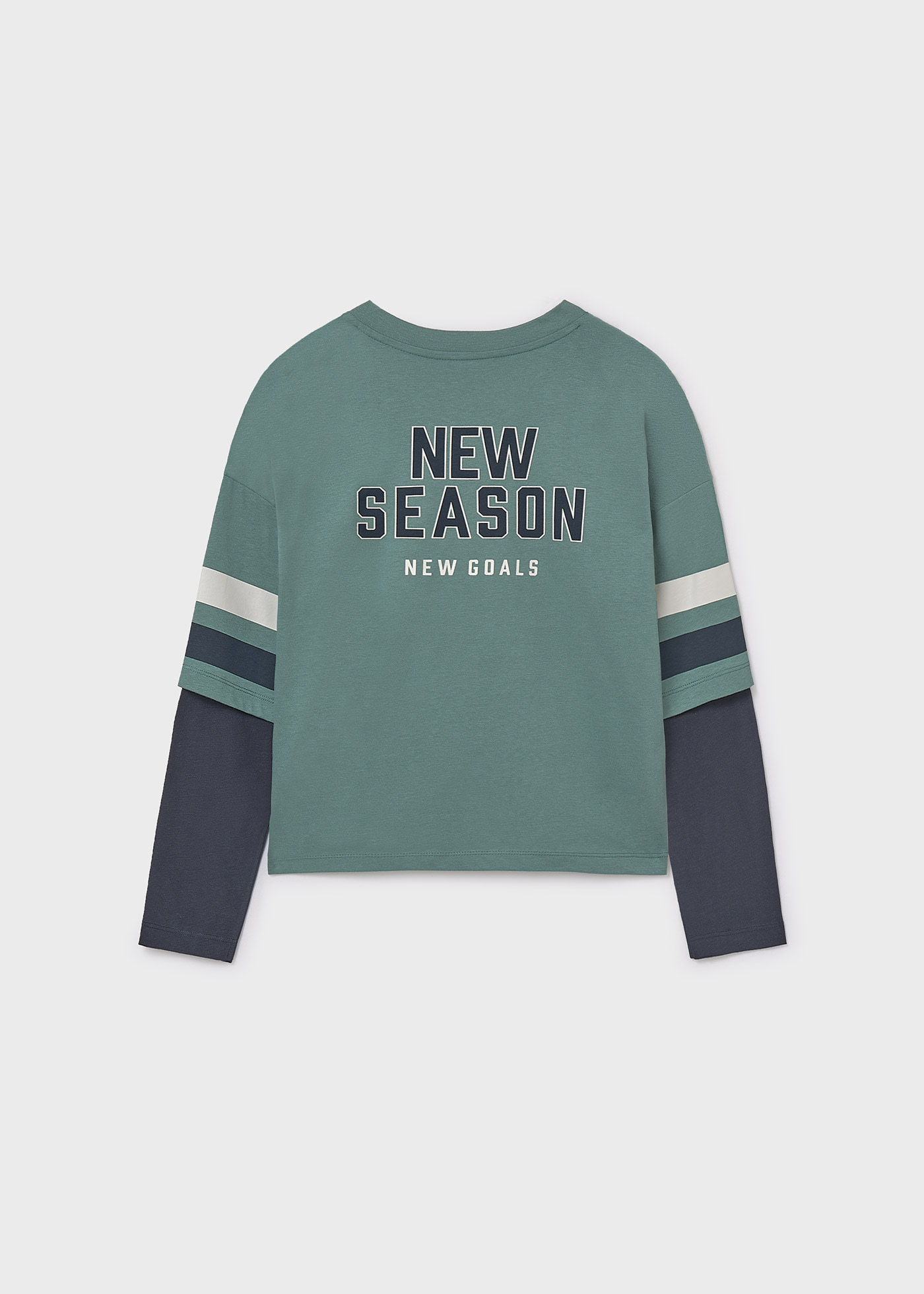 Boys double sleeve T-shirt