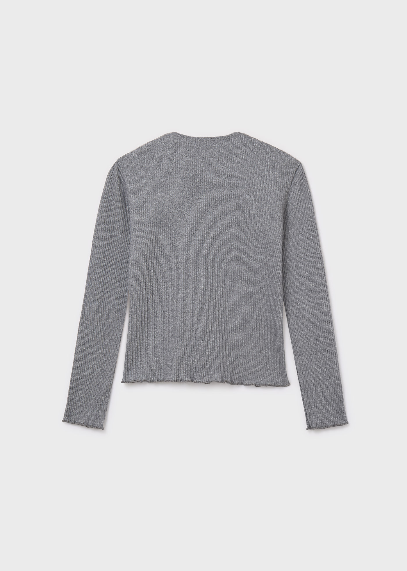 Strickjacke Top gerippt Teenager Mädchen