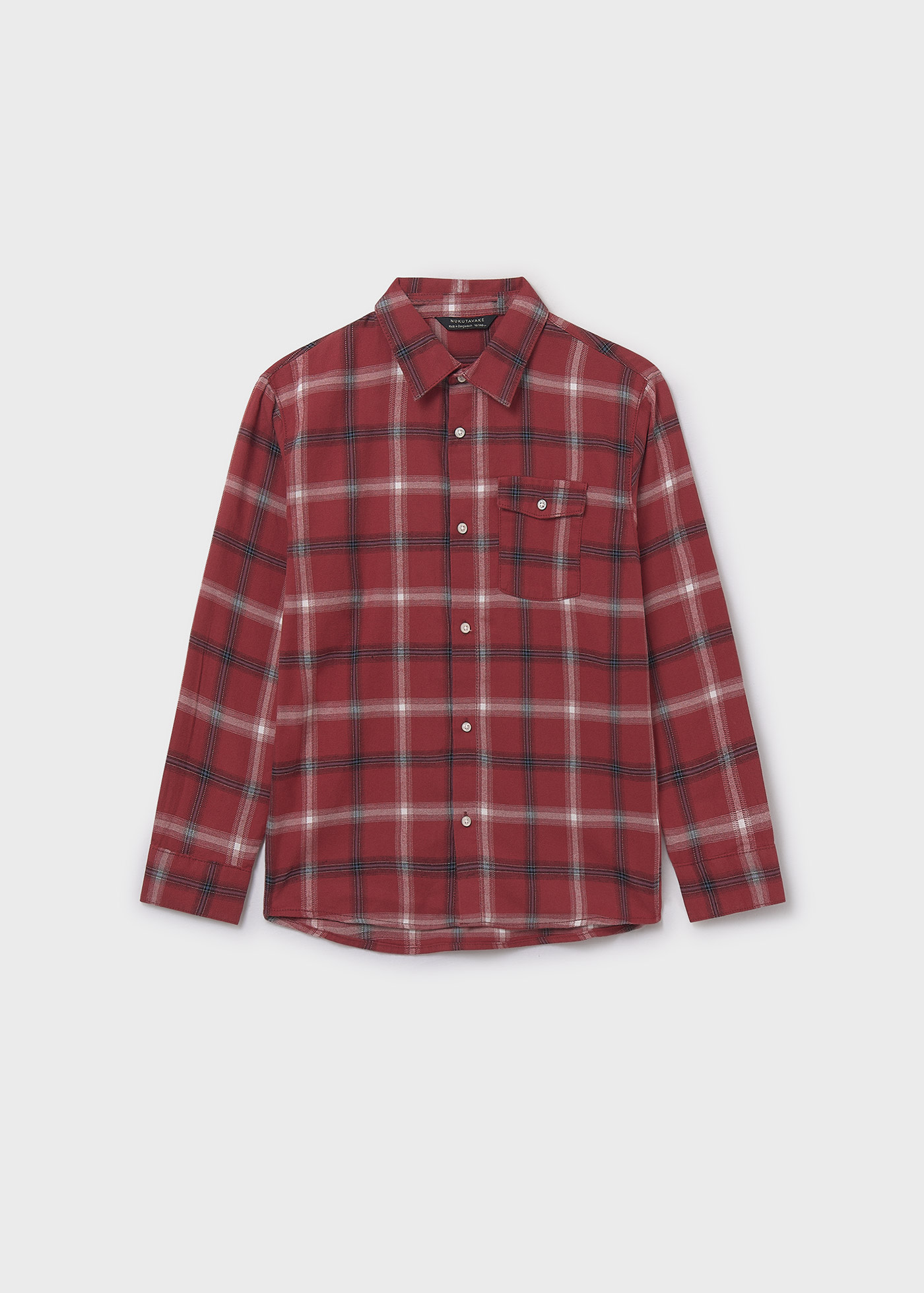 Boys flannel check shirt