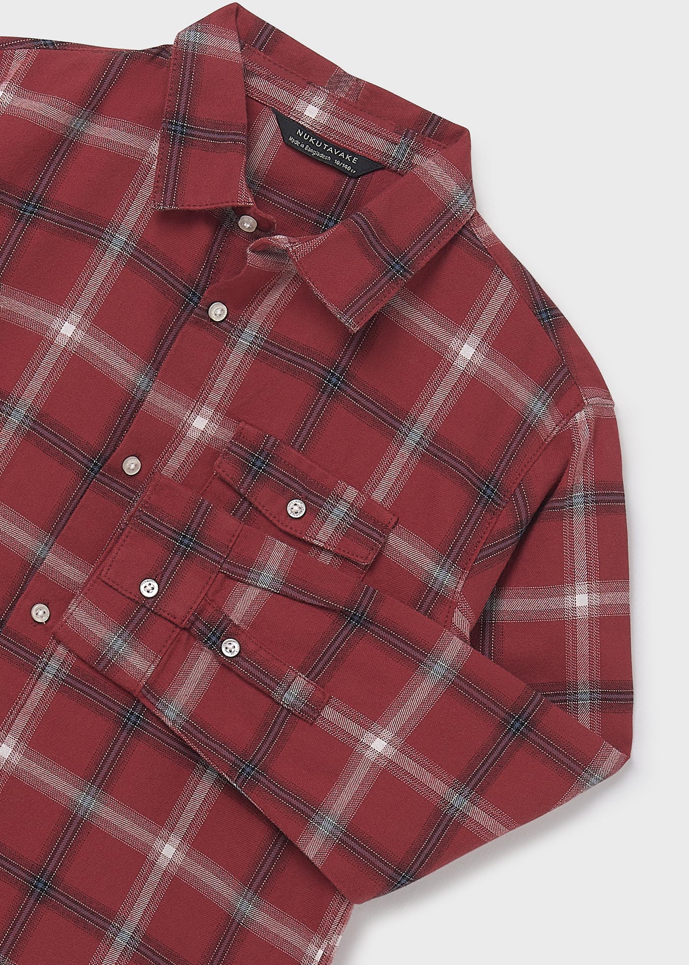 Boy Flannel Plaid Shirt