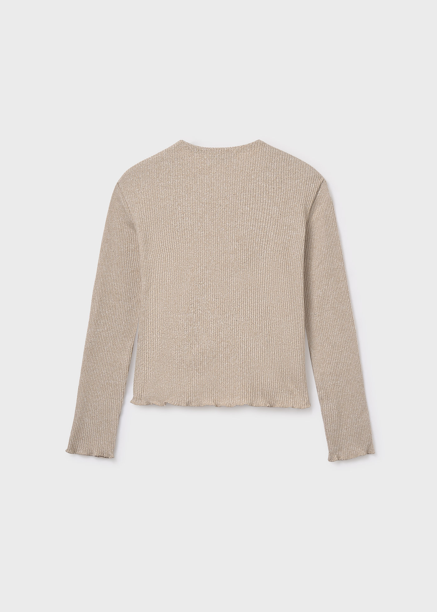 Cardigan top costine ragazza