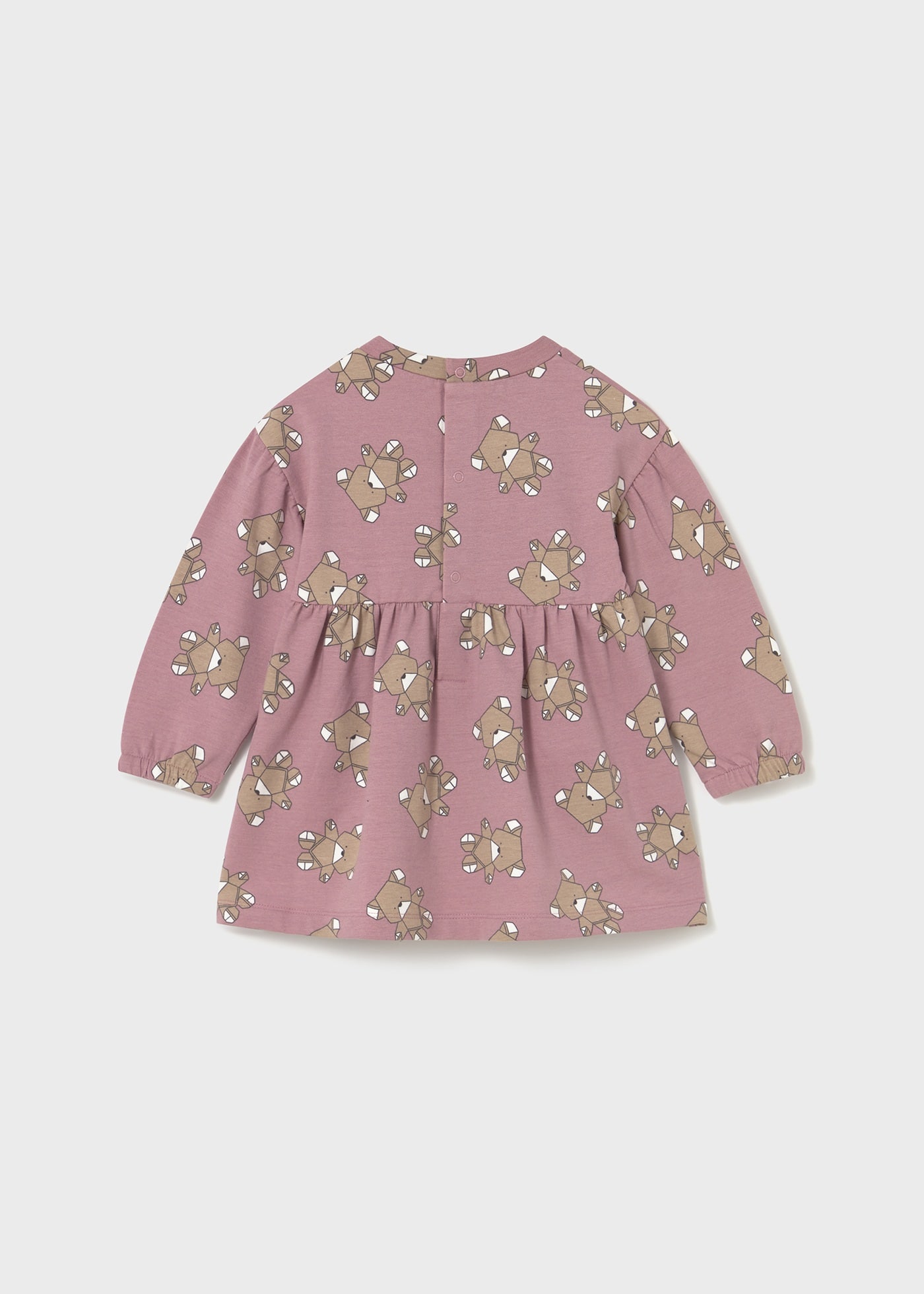 Robe en fourrure imprimée bébé