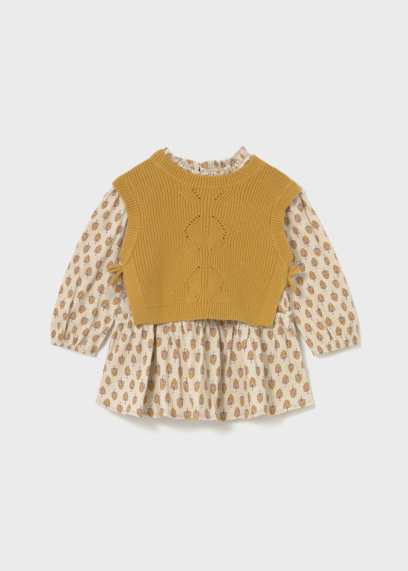 Robe avec gilet bébé
