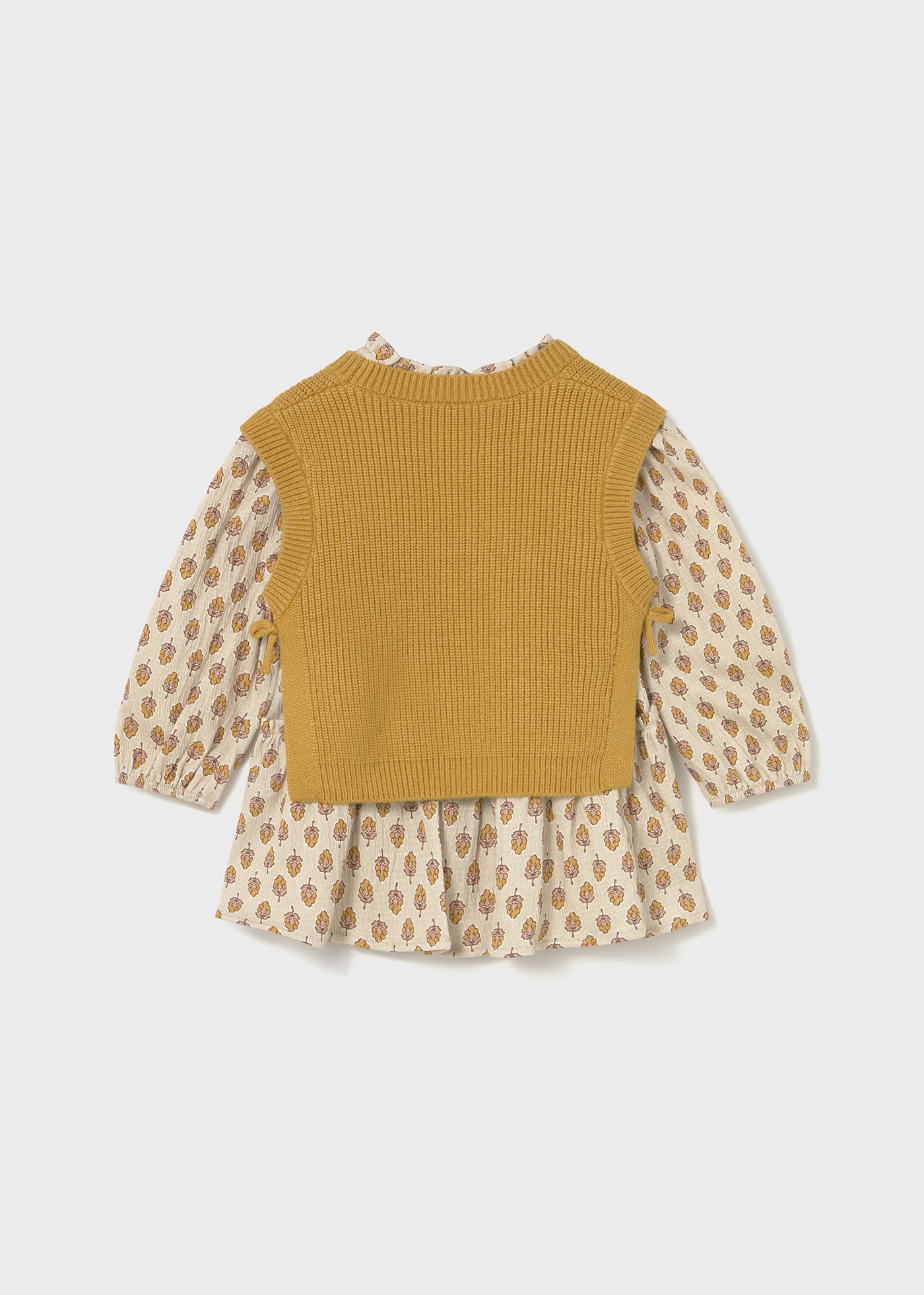 Robe avec gilet bébé