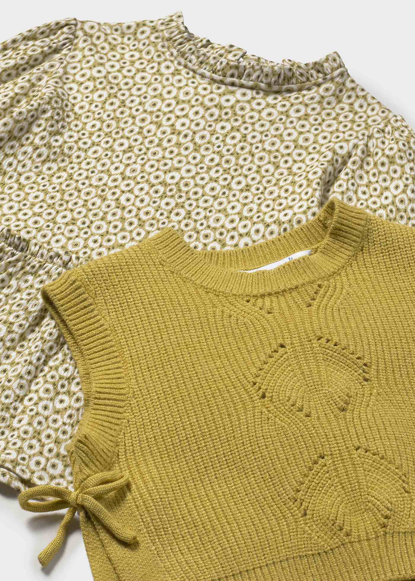 Robe avec gilet bébé
