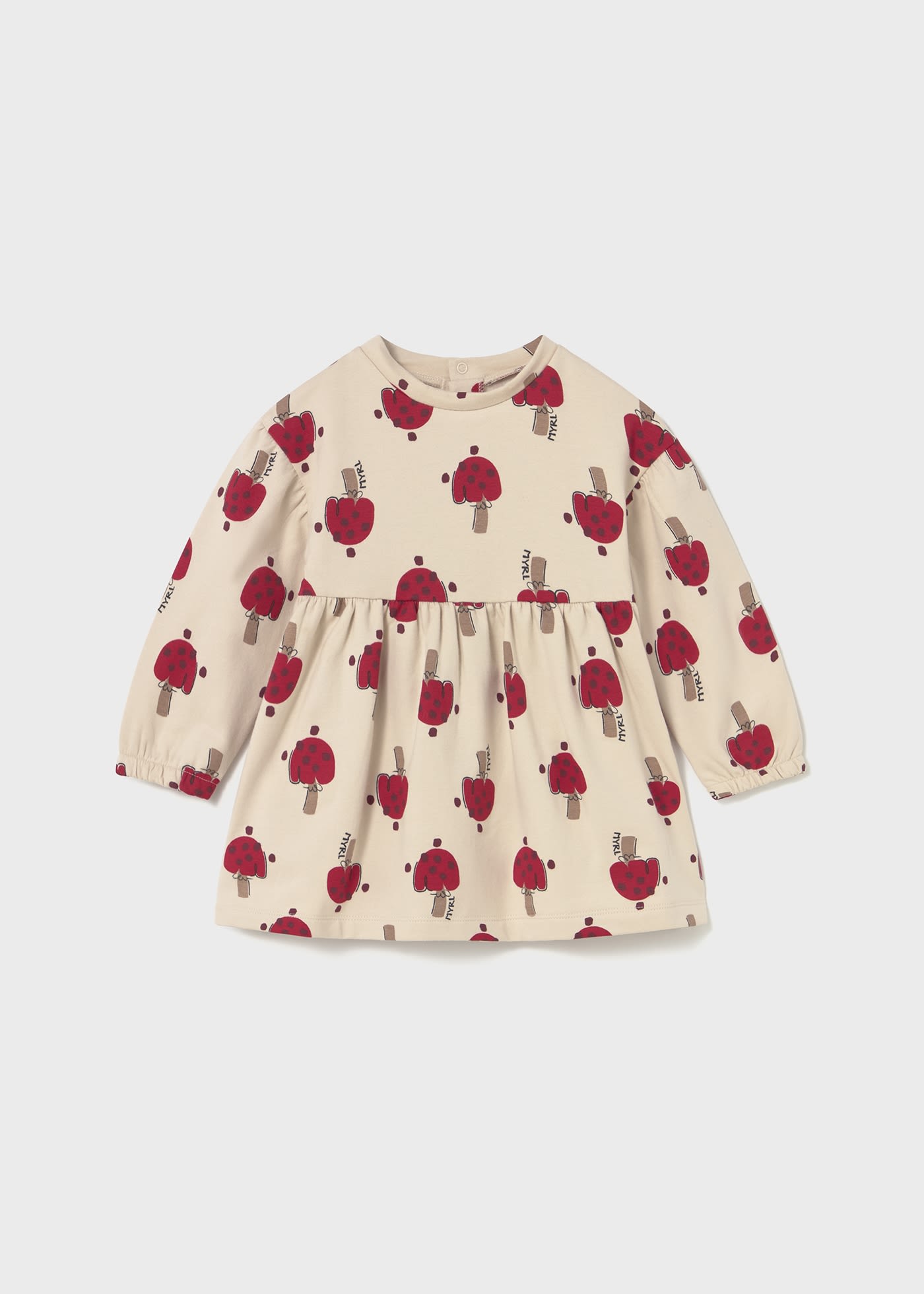 Sweatkleid gemustert Baby