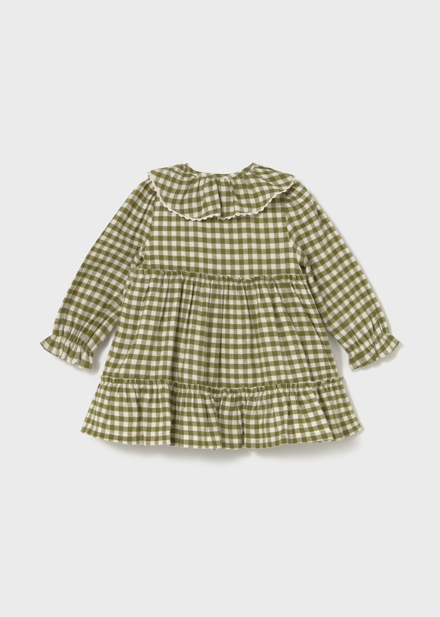 Vestito vichy neonata