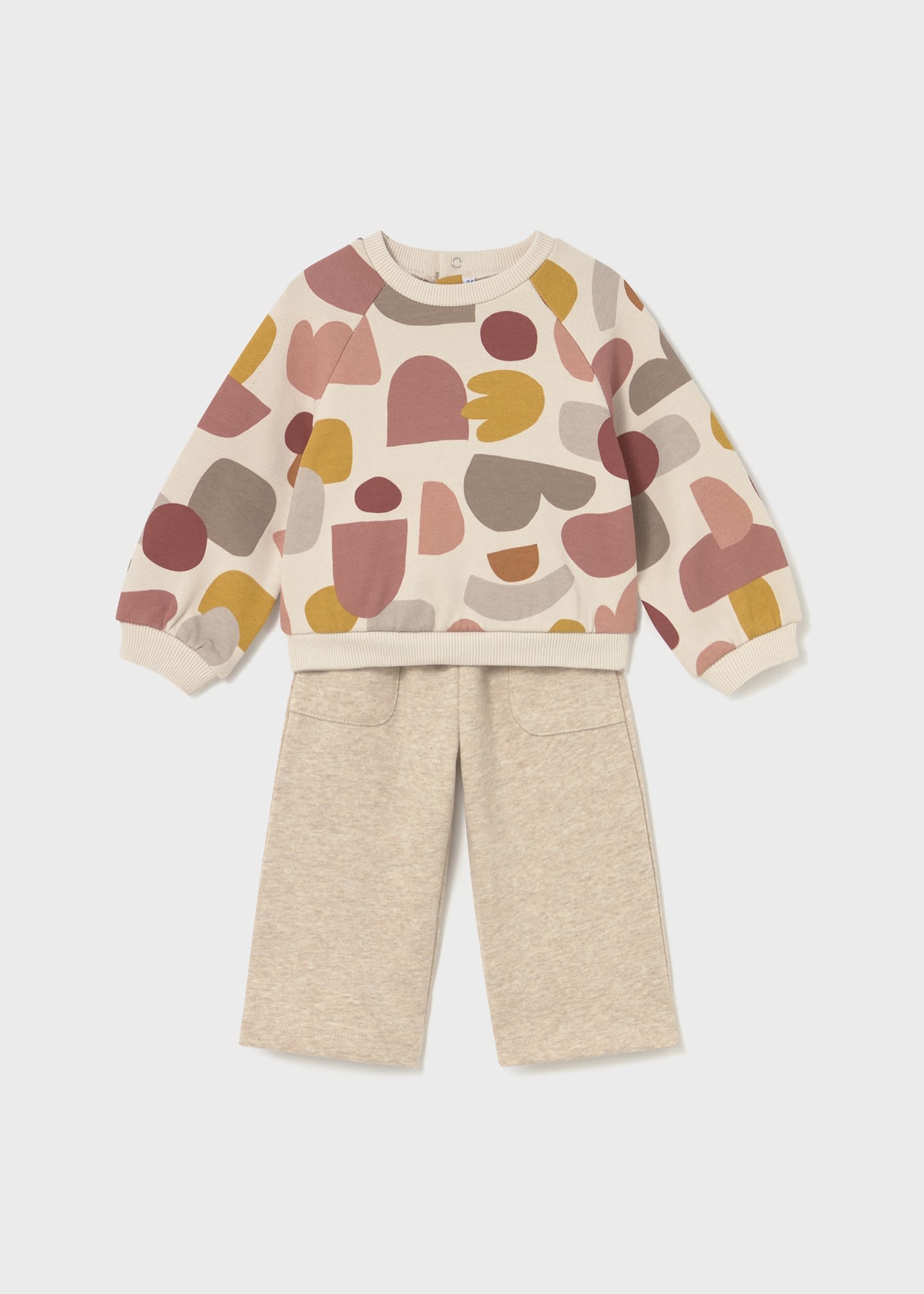 Chándal estampado unisex bebé
