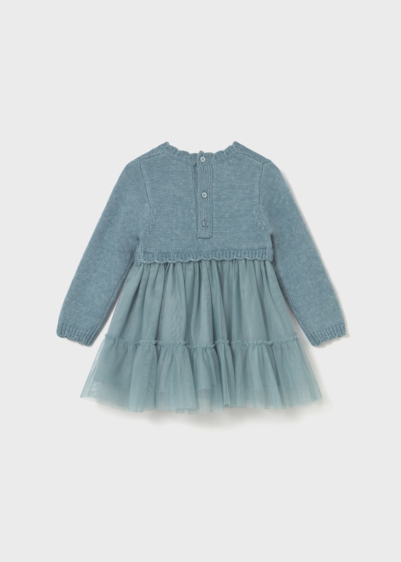 Robe combinée tricot bébé
