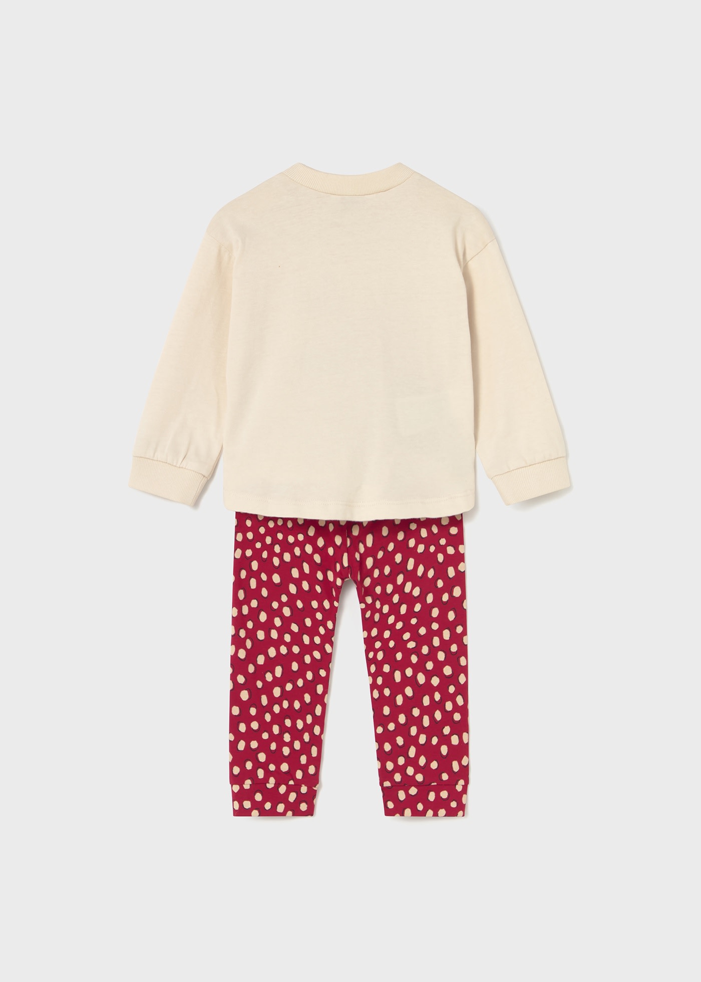Conjunto leggins oversize unisex bebé