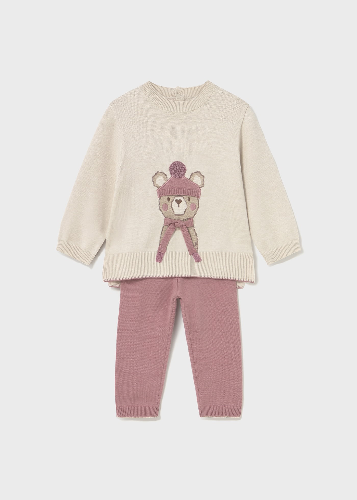 Baby jumper and trouser set