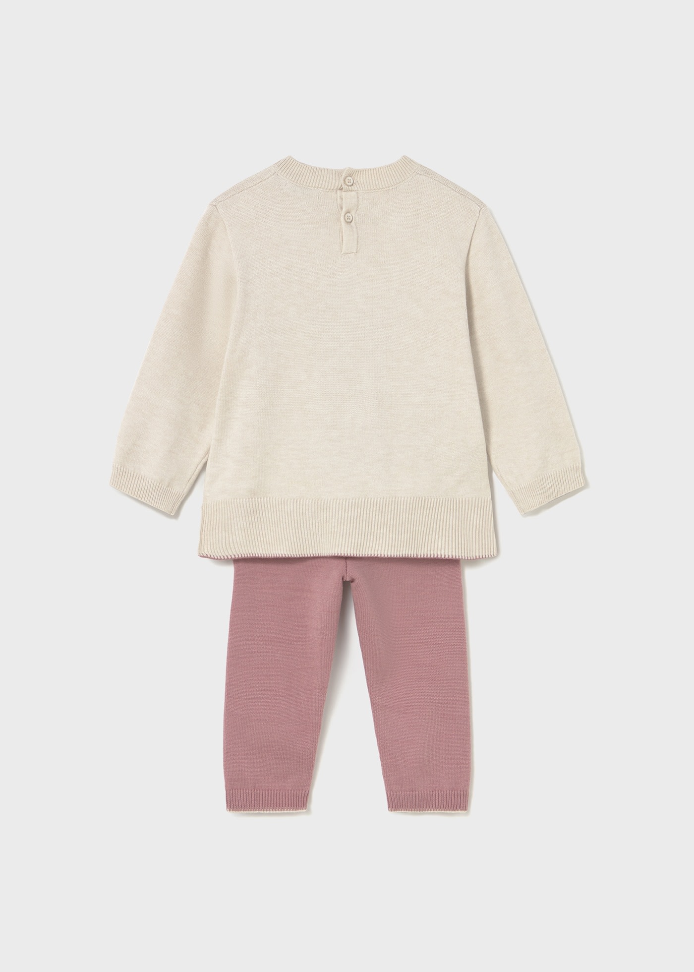 Baby jumper and trouser set