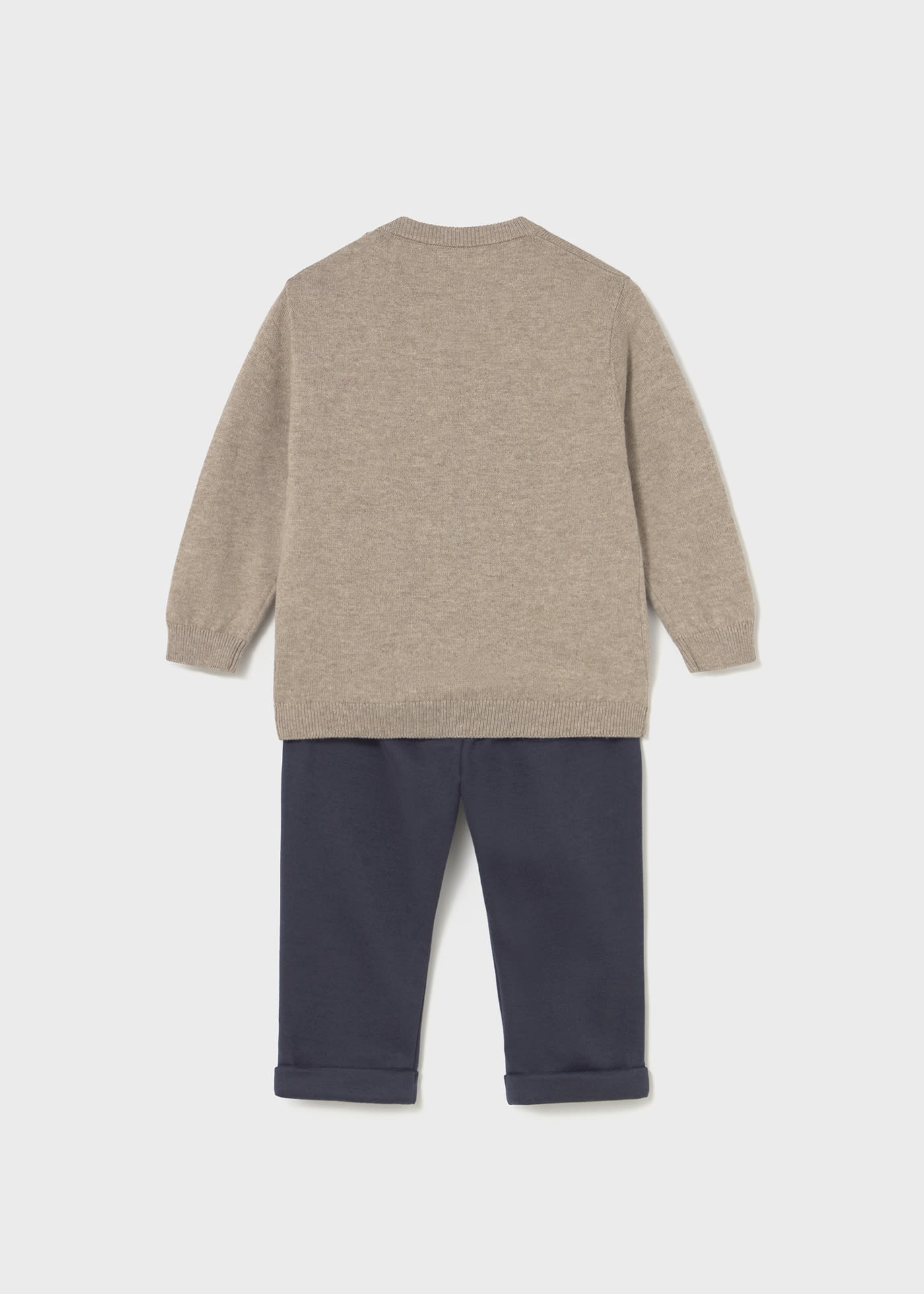 Baby animal jumper and trousers set