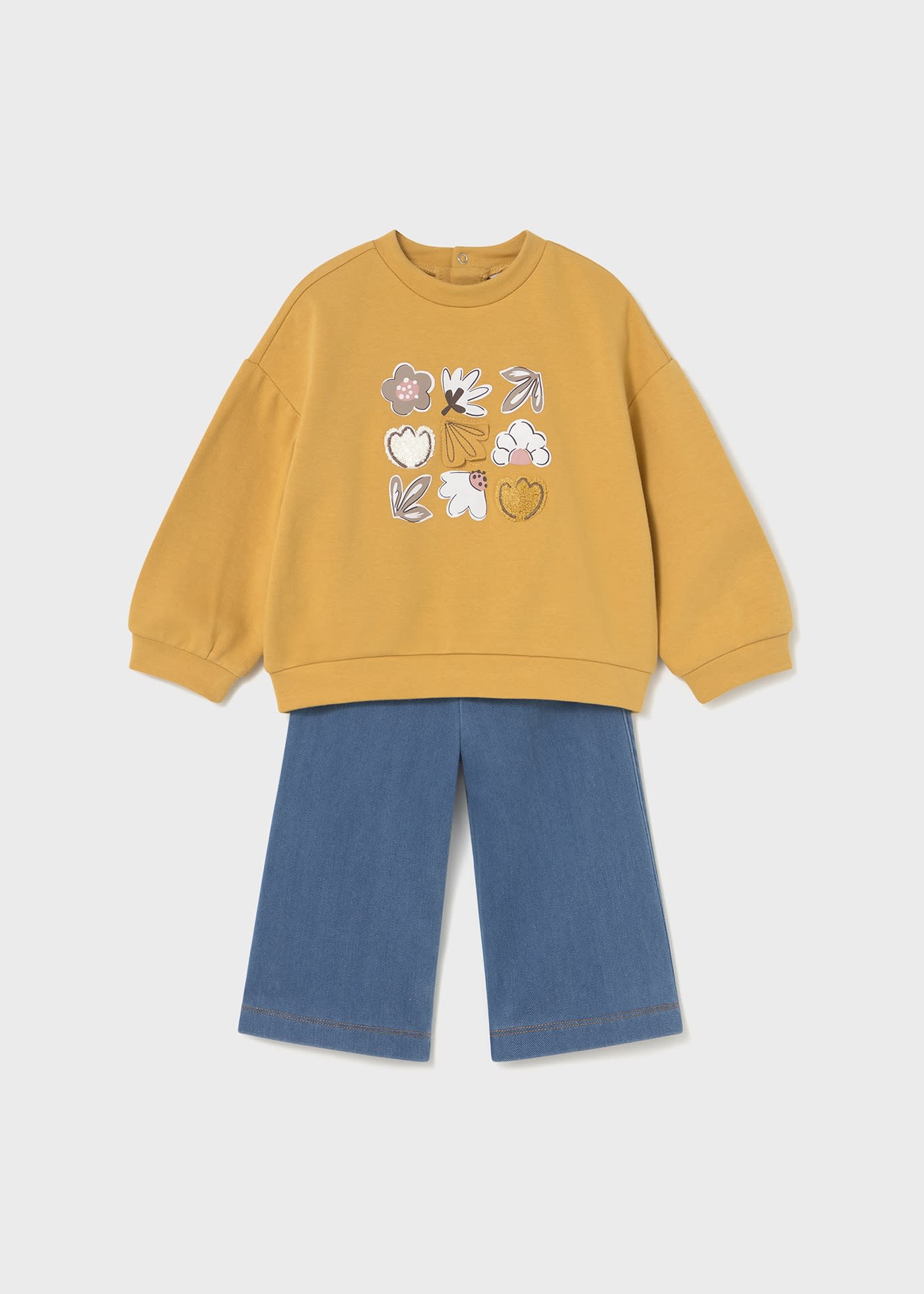 Set cu pantaloni lungi bebe