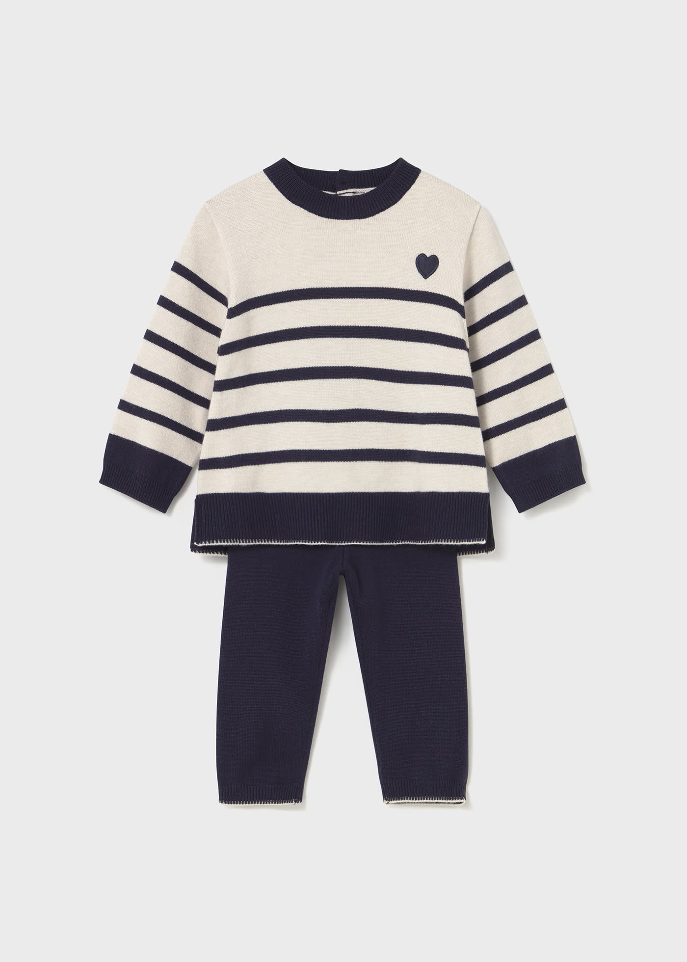 Baby jumper and trouser set