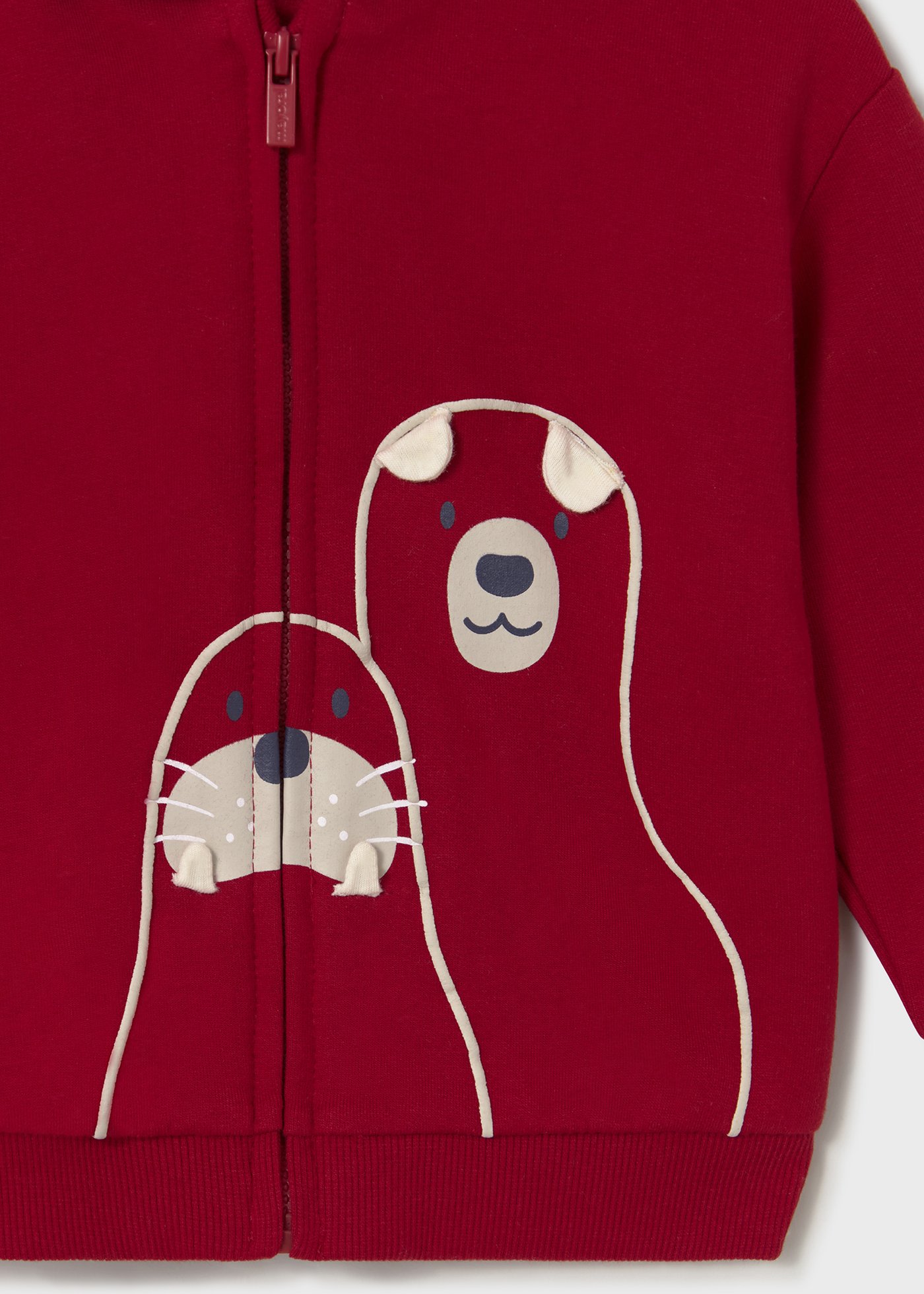Sweat zippé interactif bébé