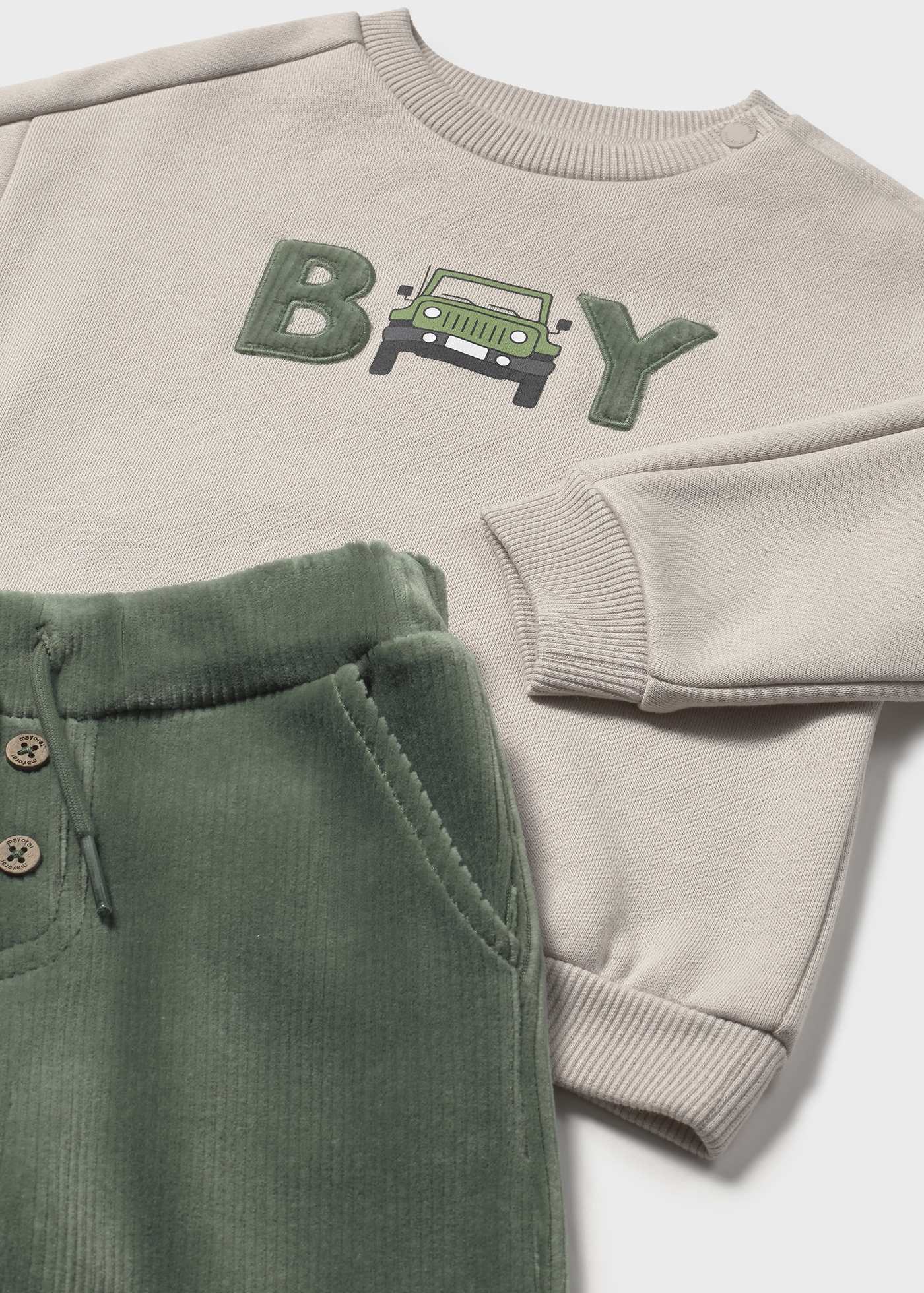 Ensemble pantalon et sweat bébé