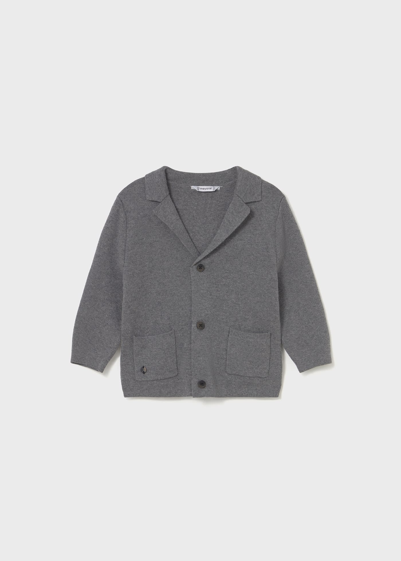 Baby knitted blazer