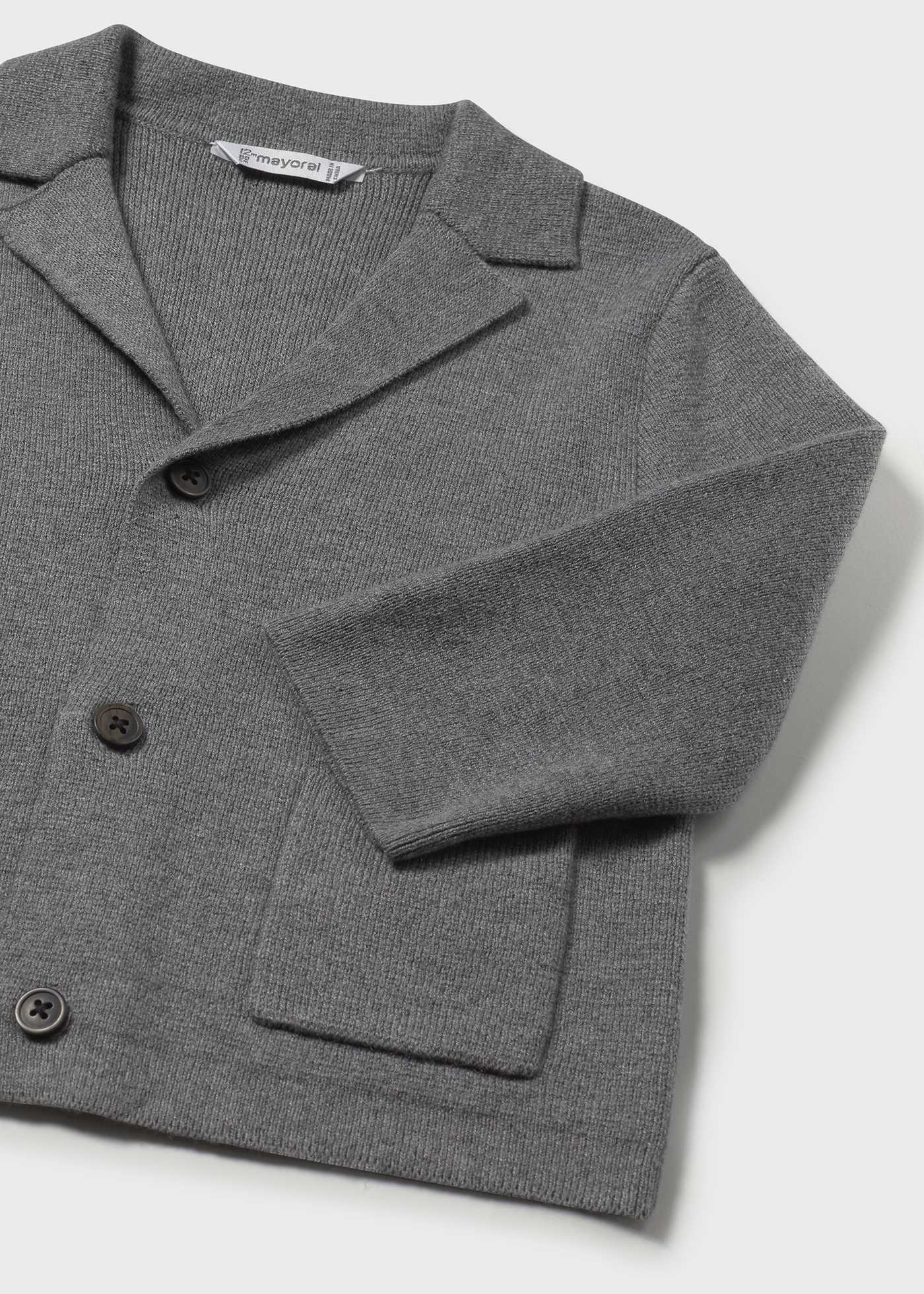Baby knitted blazer