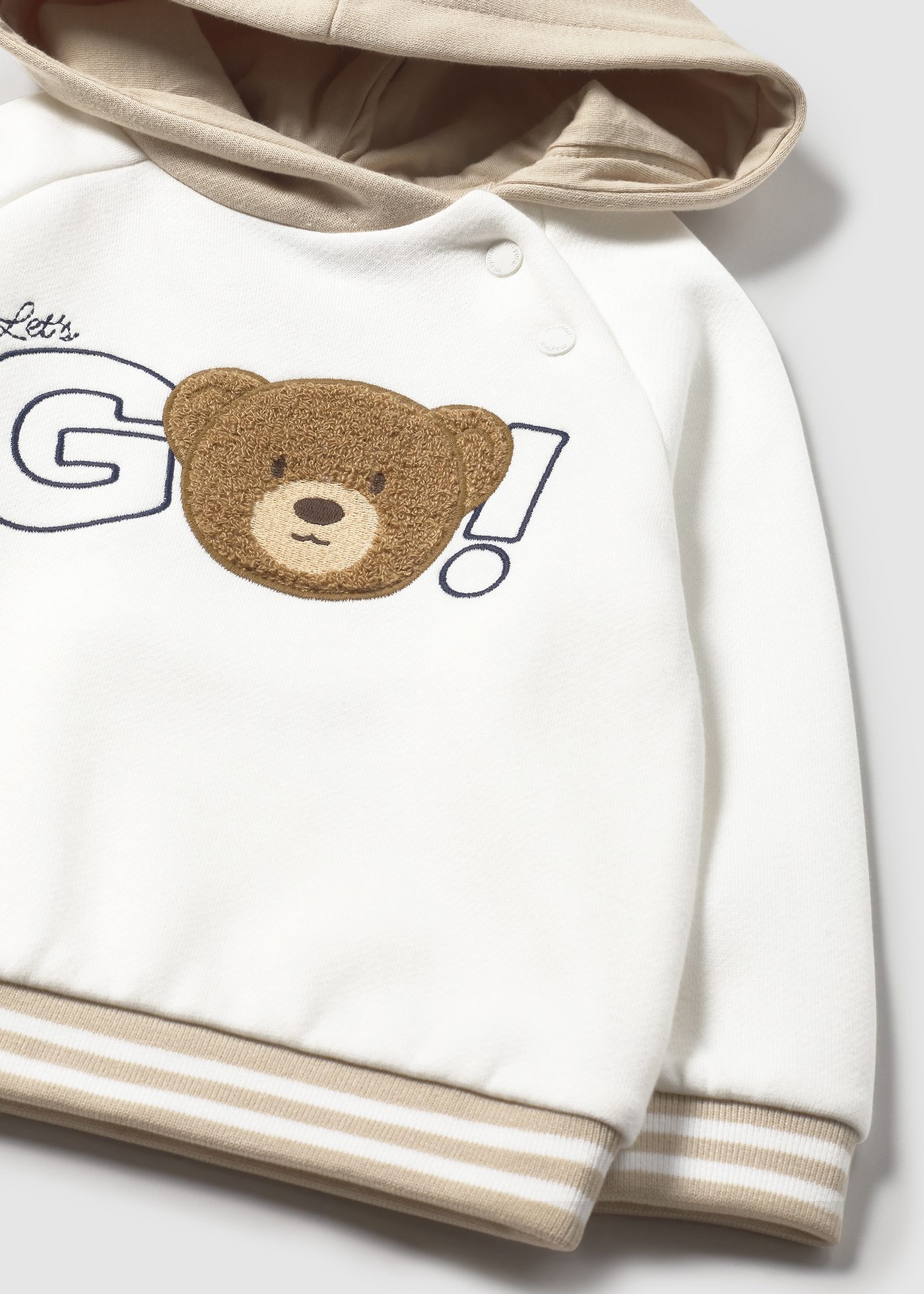 Baby teddy bear hoody
