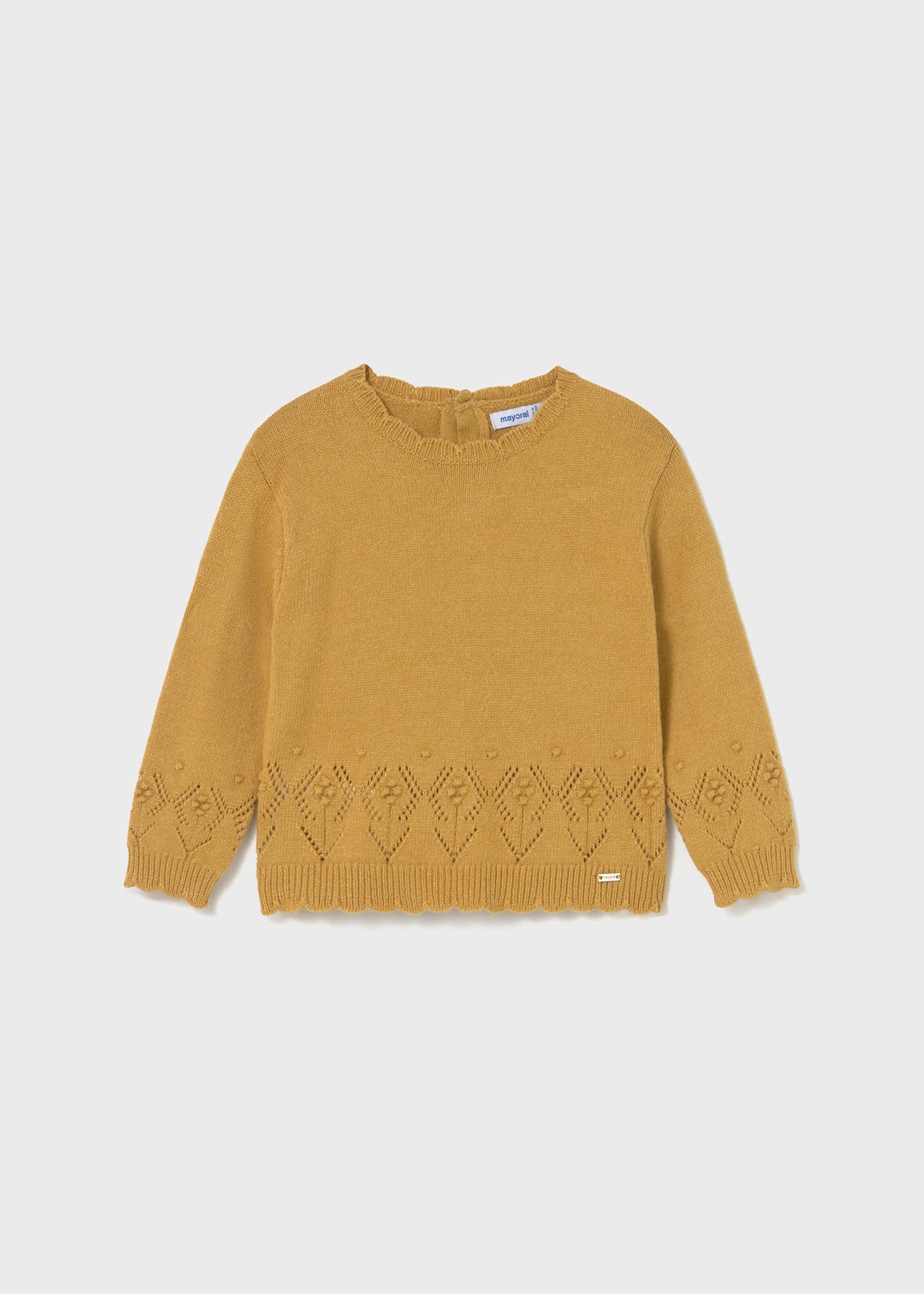 Sweter ażurowy dla niemowlęcia