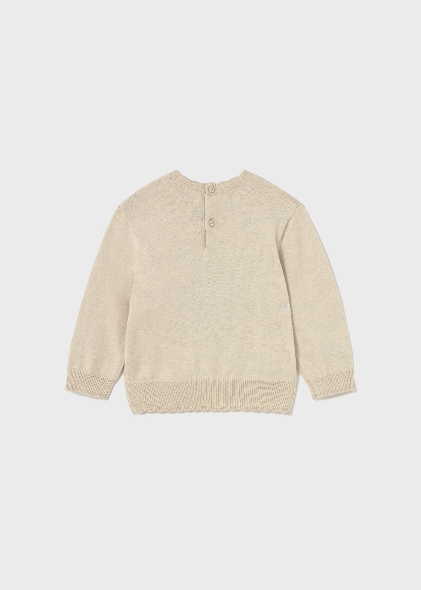 Pull animal en jacquard bébé