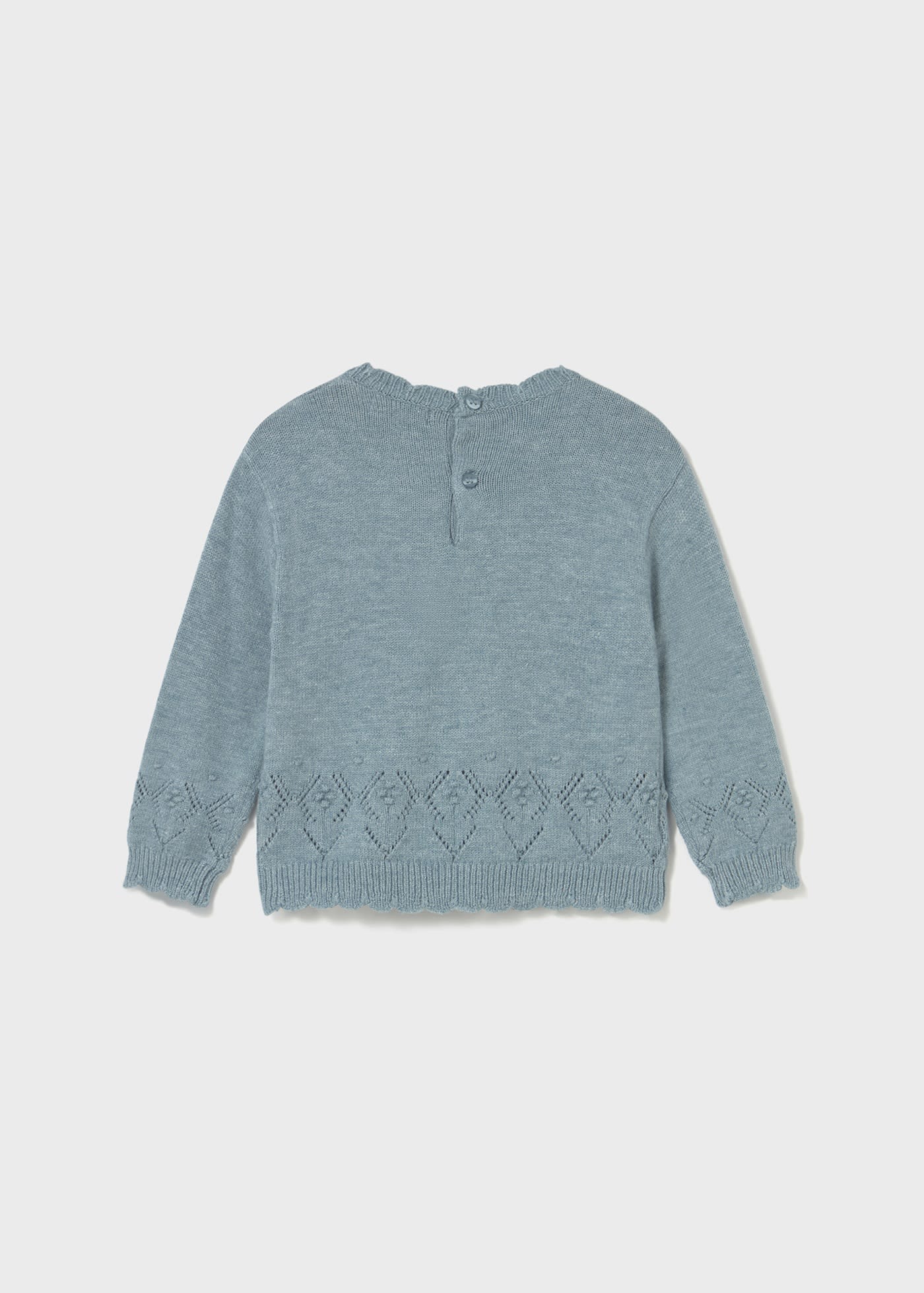 Maglione trafori neonata