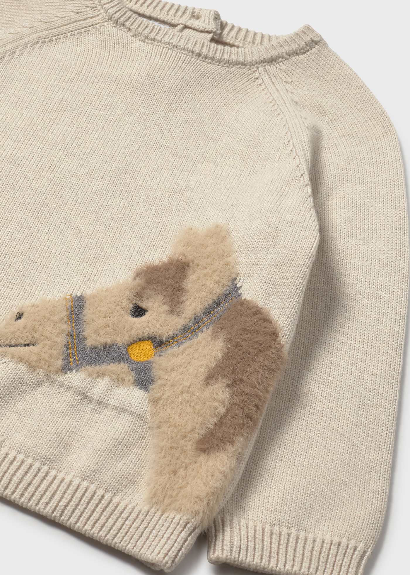 Pullover Intarsien-Tiermotiv Unisex