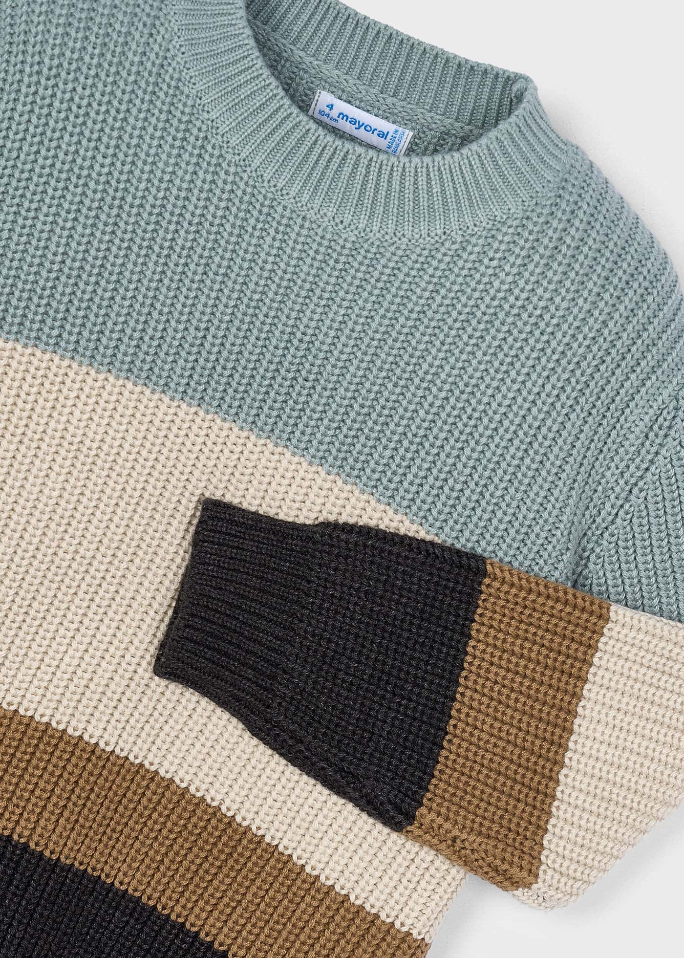 Boys striped jumper