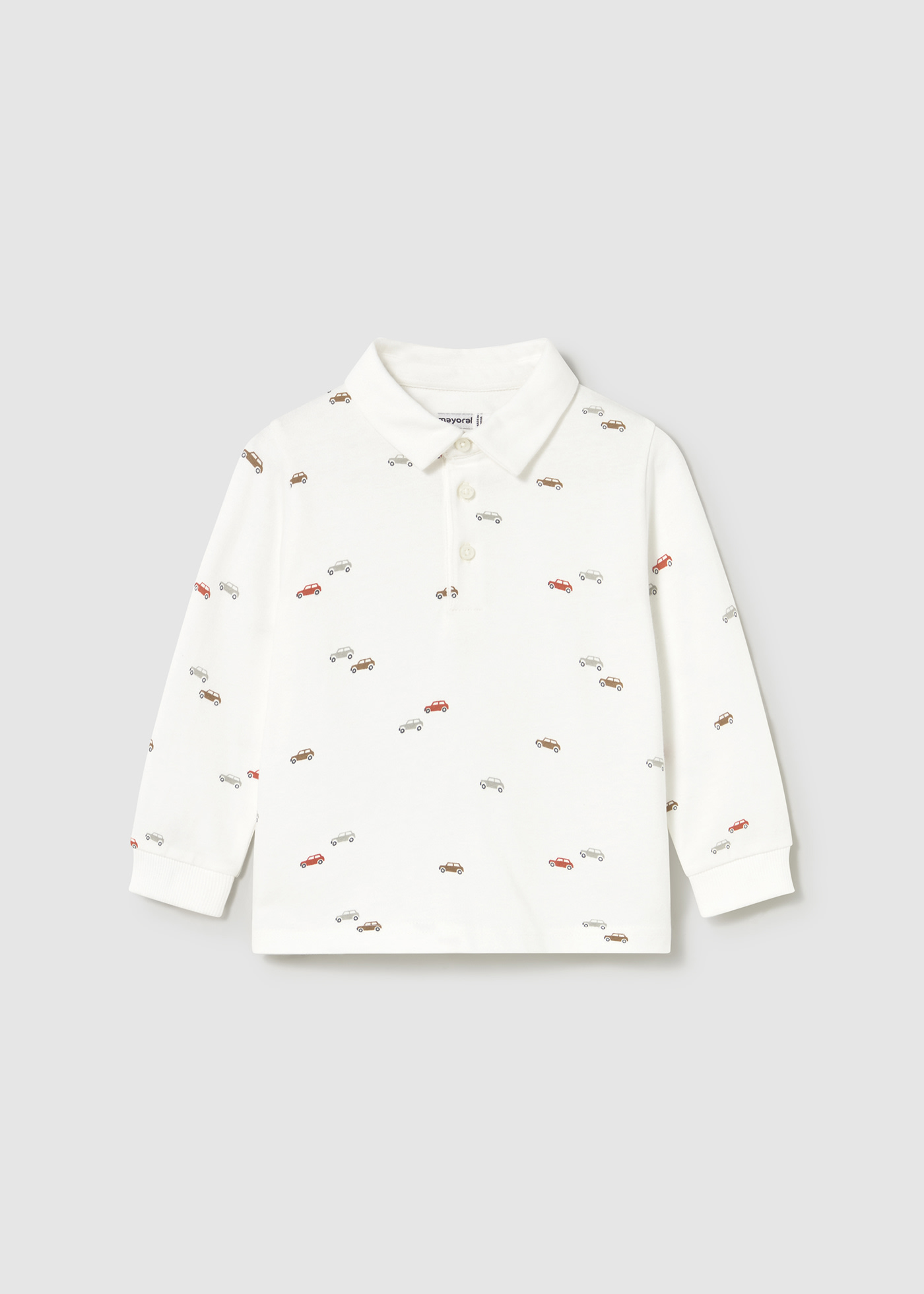 Baby print polo shirt