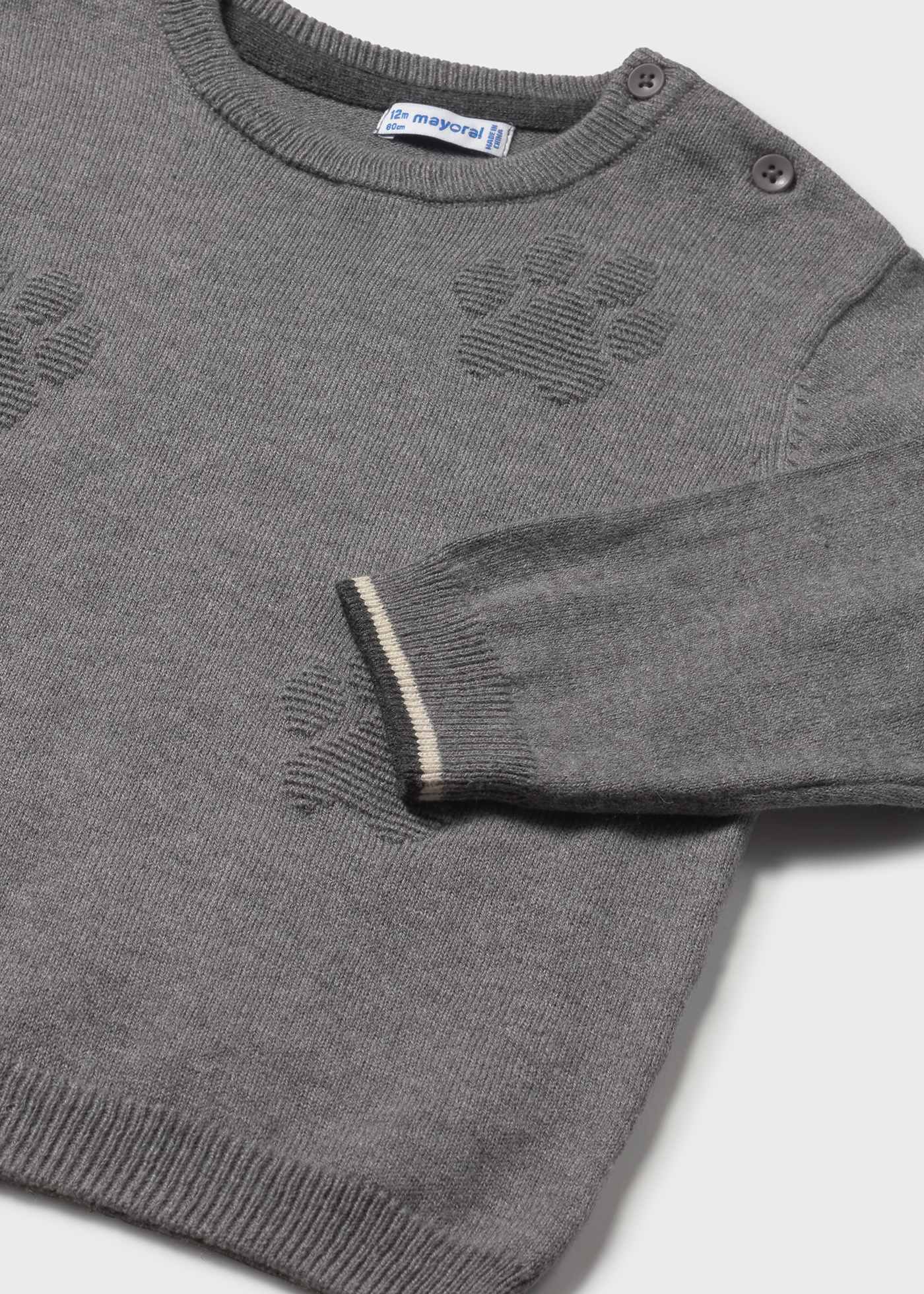 Pullover Intarsienmuster Baby