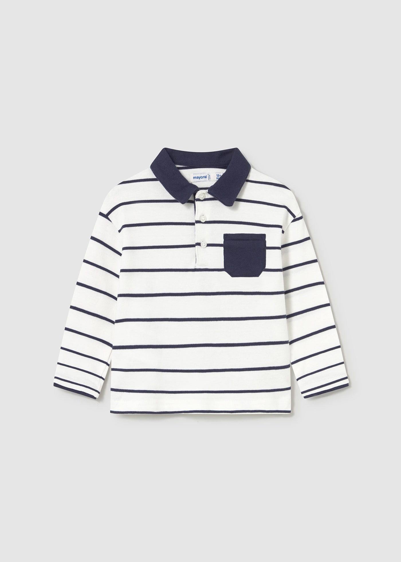 Polo contrasté bébé