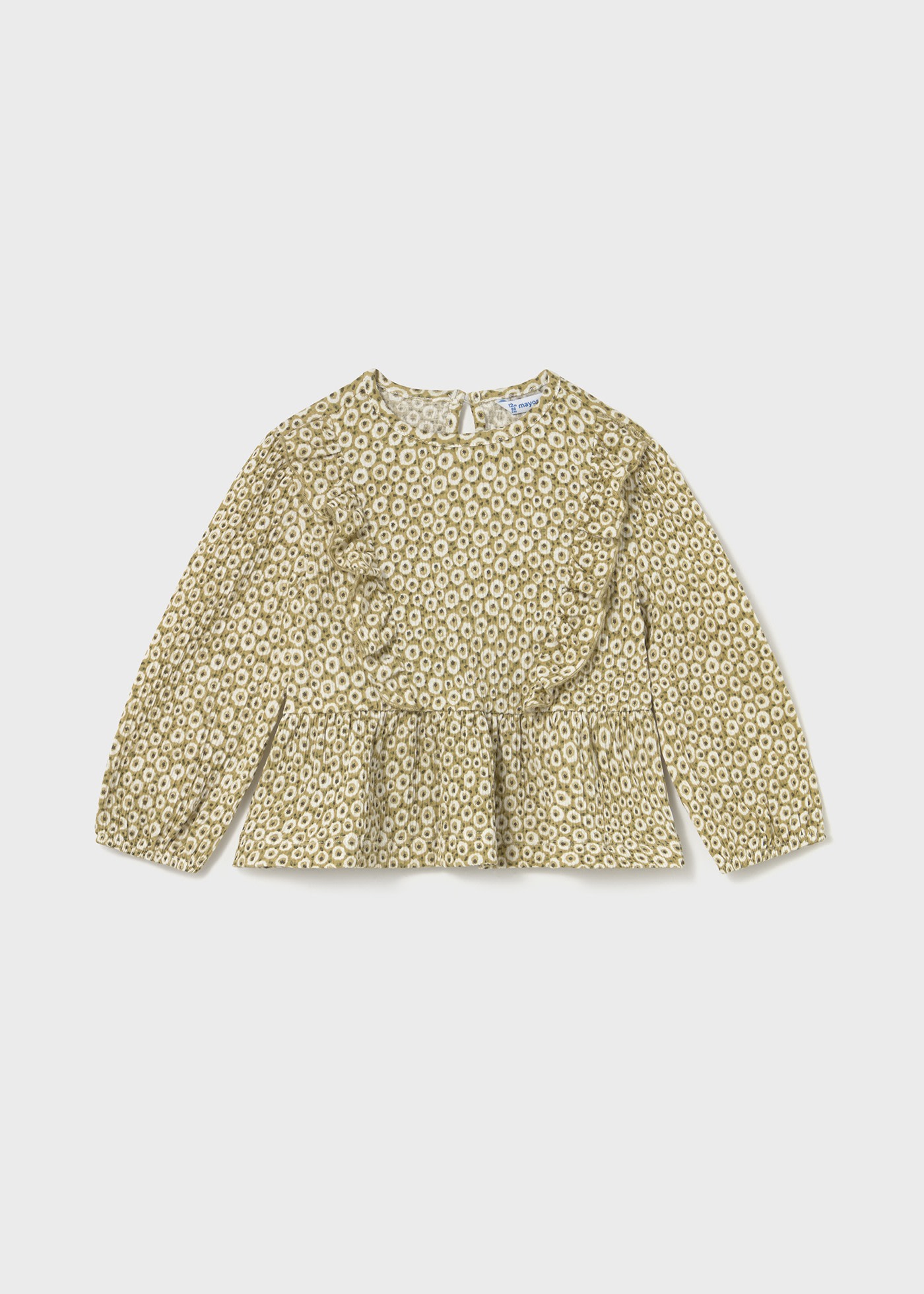 Blusa flores bebé