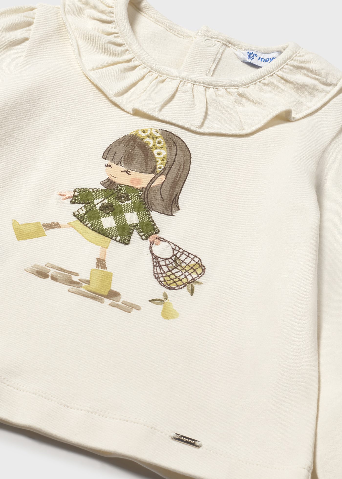 Babys doll motif shirt