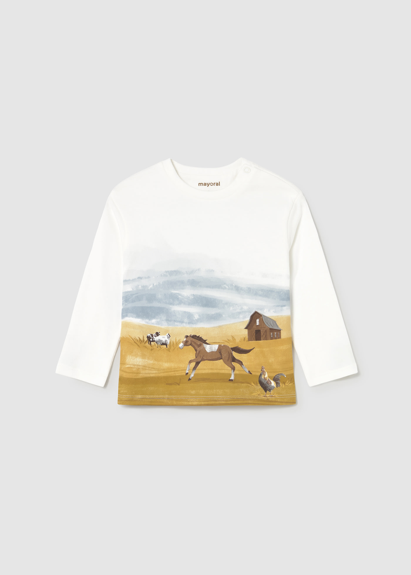 Playera paisaje bebé