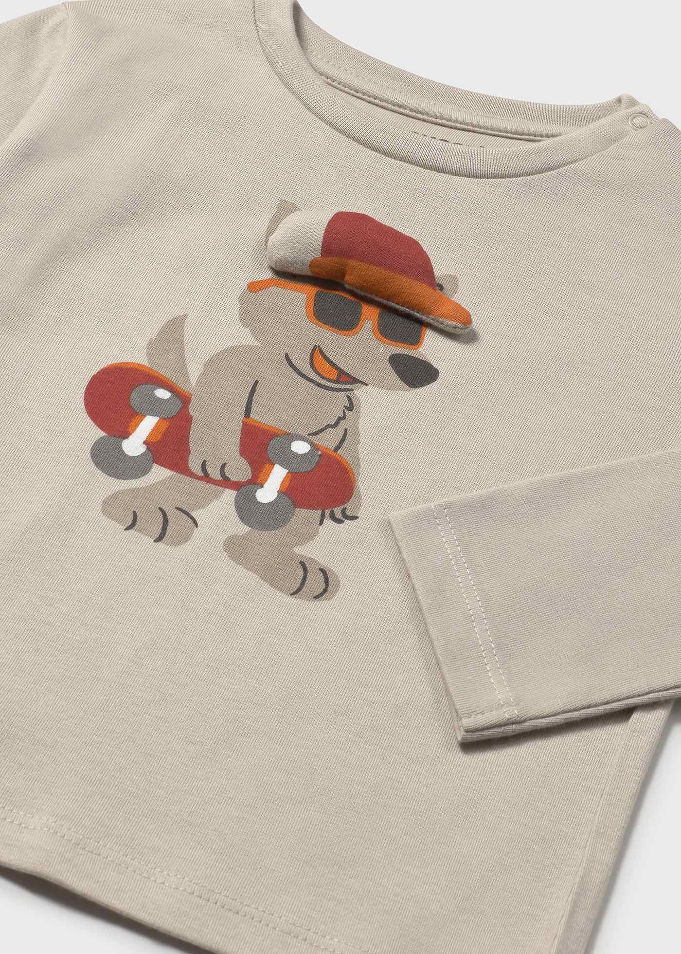 Playera animales bebé