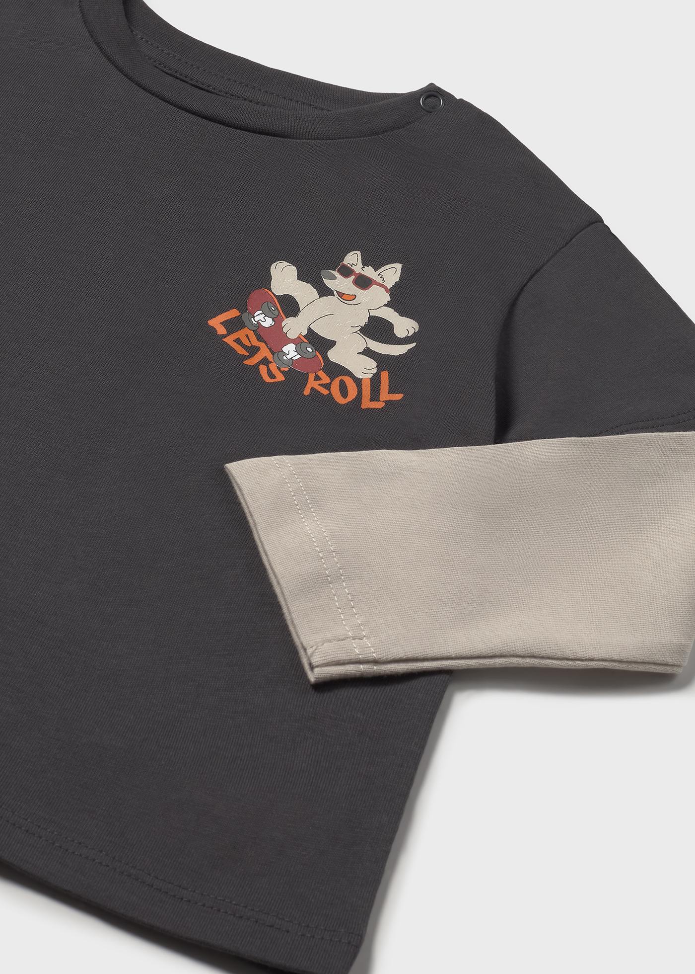 Babys double sleeve t-shirt