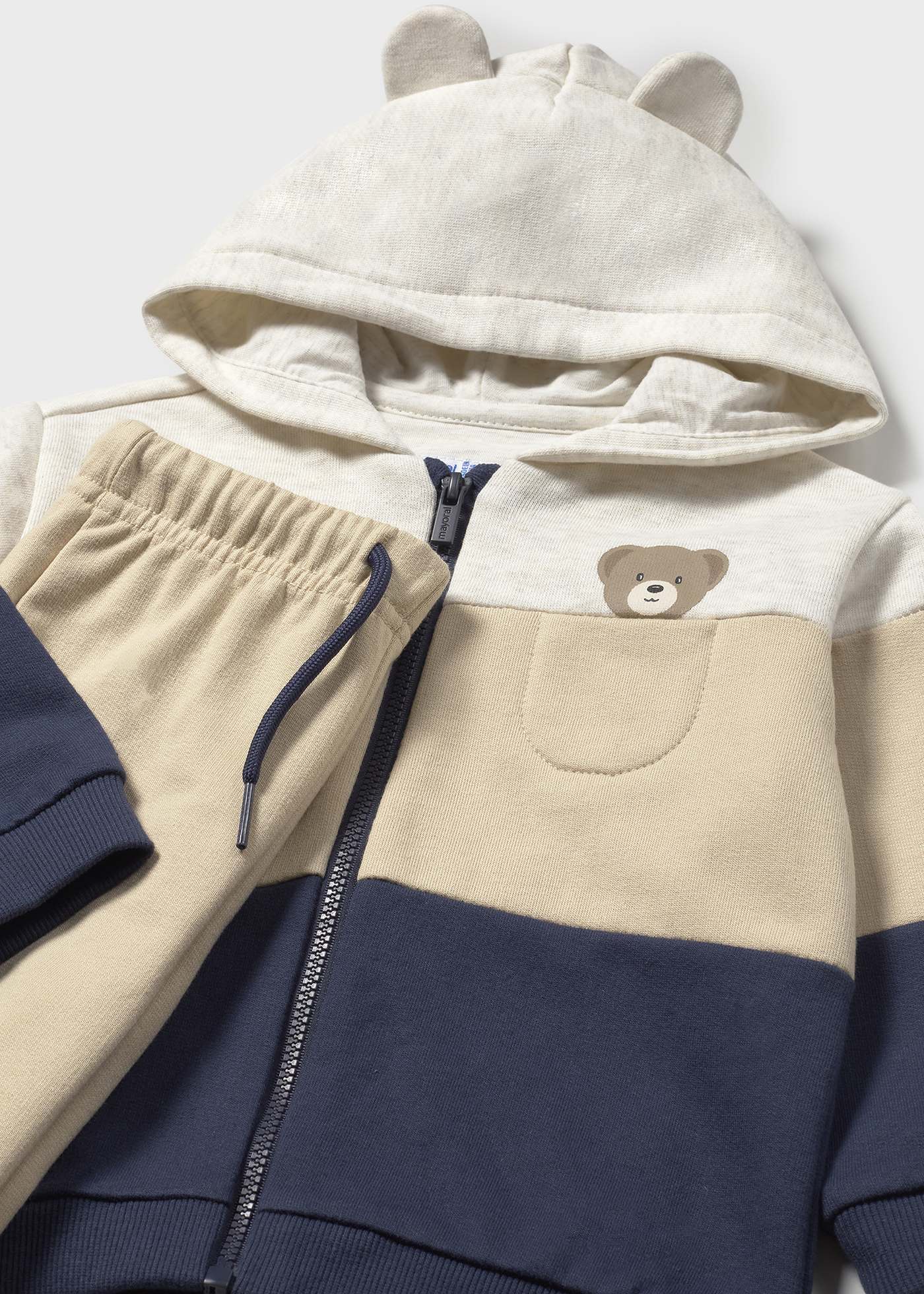 Trening 3 piese tricolor bebe