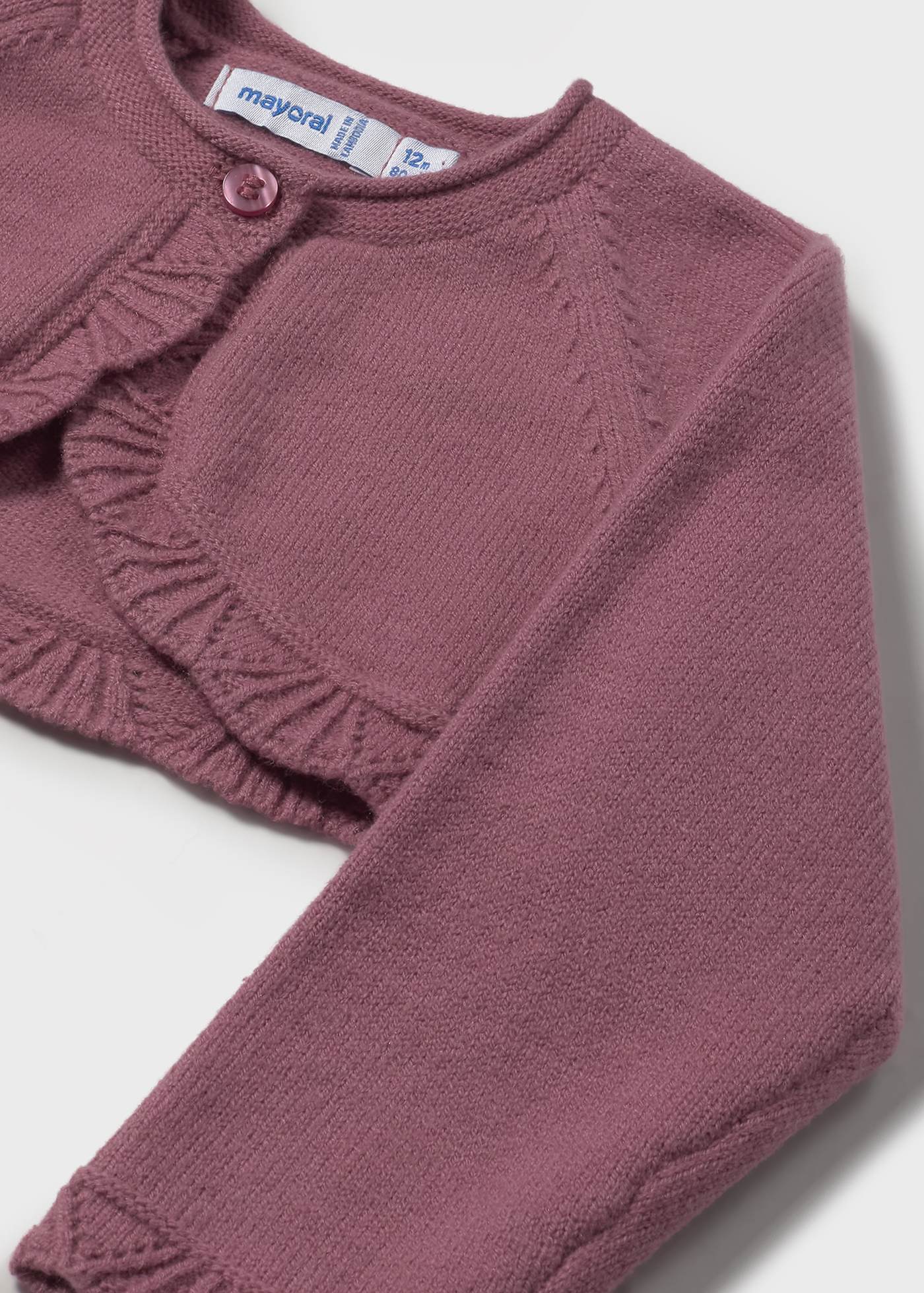 Rebeca tricot básica bebé